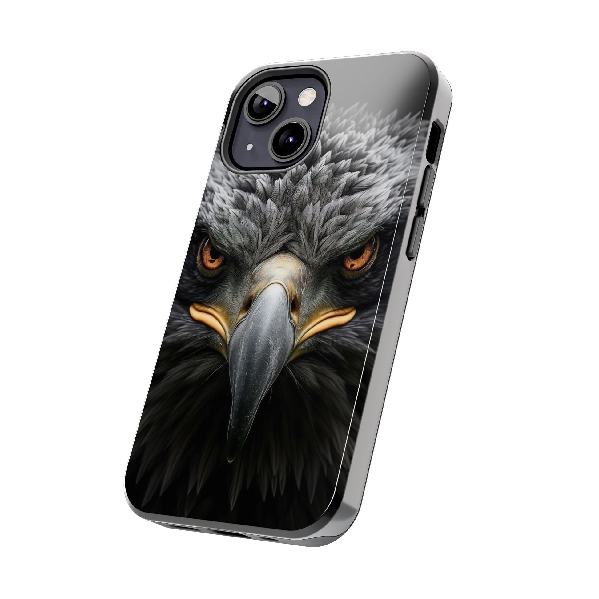 Mean Eagle Stare Theme Phone Cases for iPhones & Samsung Phones