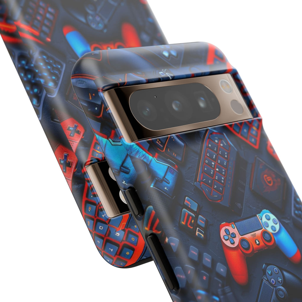 Gamer Themed Controllers Tough Cases for iPhones, Samsung, and Pixel