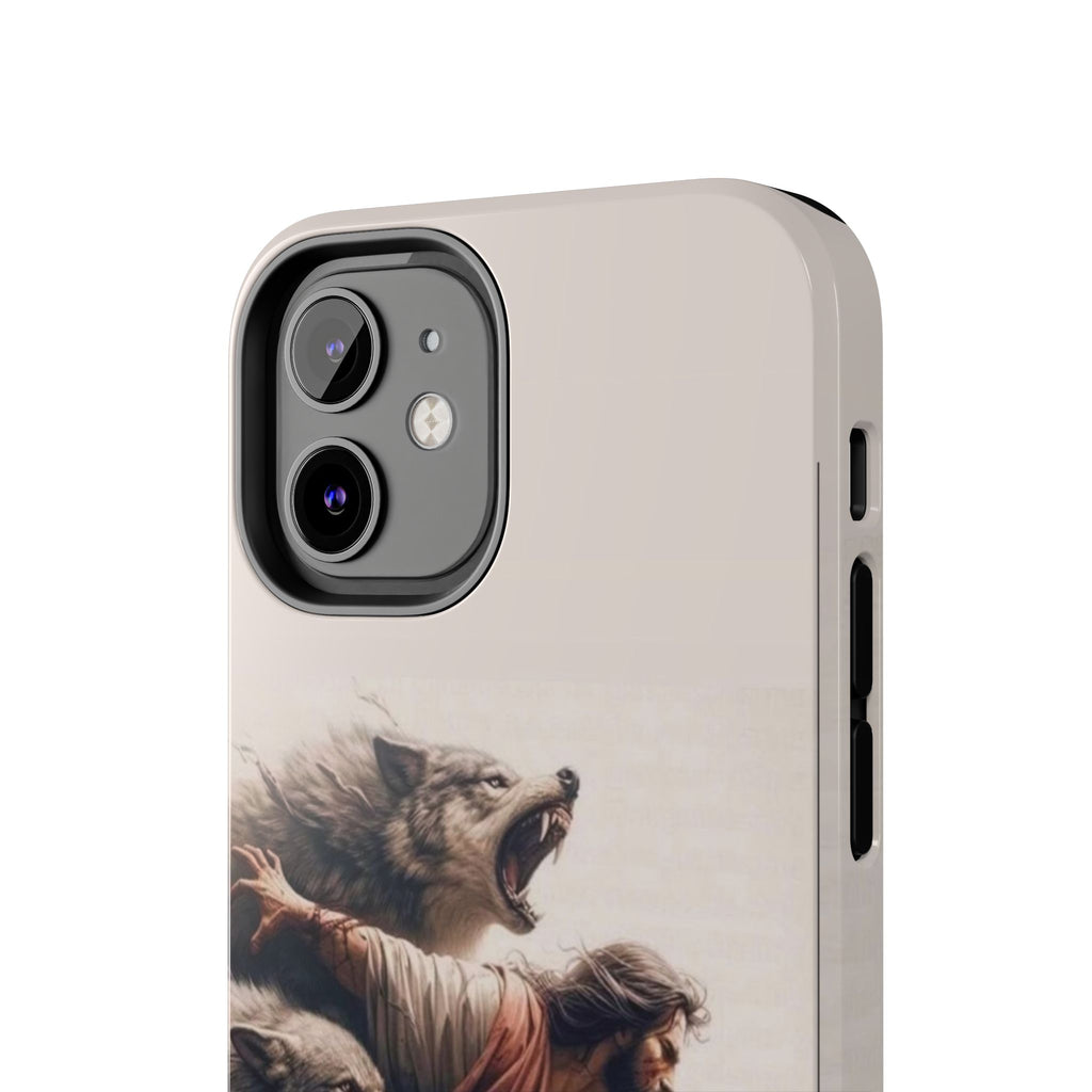 Jesus x Wolves Christian Themed Tough Phone Cases for Iphones & Samsung Phones