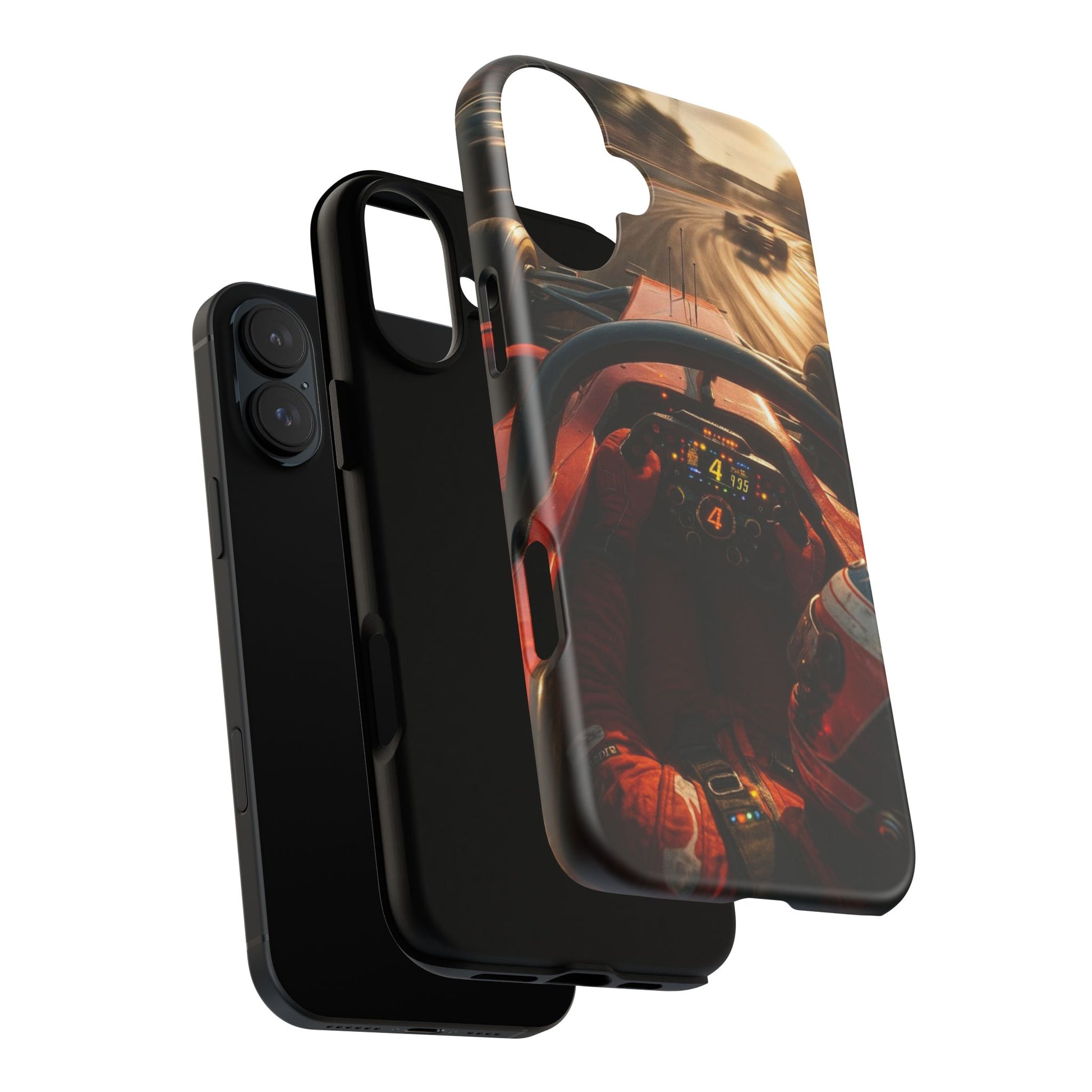 Formula 1 Cockpit Phone Case, Tough Cases for iPhones, Samsung, and Pixel