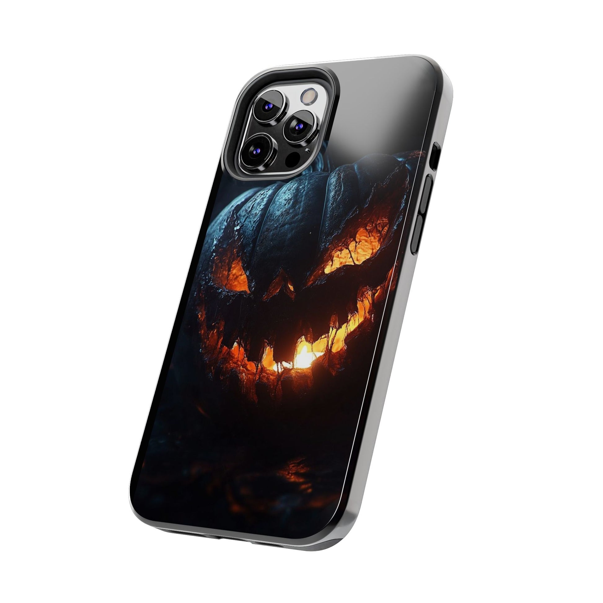 Scary Pumpkin Halloween Theme Phone Cases for iPhones & Samsung Phones