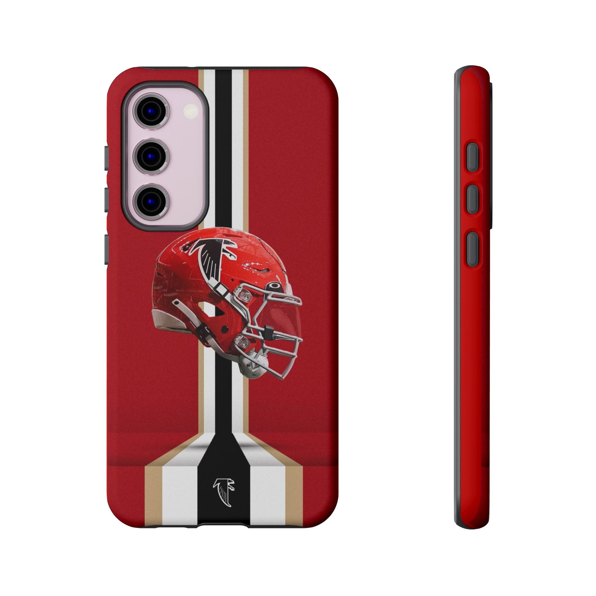 Atlanta Falcons Football Helmet Logo Tough Cases for iPhones, Samsung, and Pixel