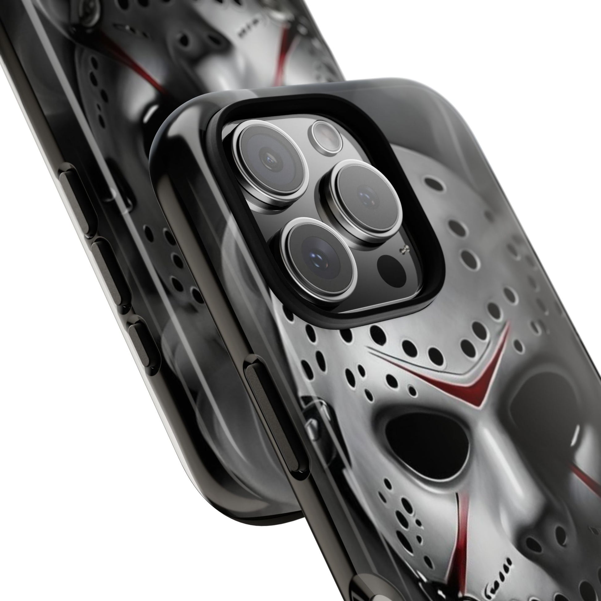 Friday the 13th Jason's Mask Tough Cases for iPhones, Samsung, and Pixel