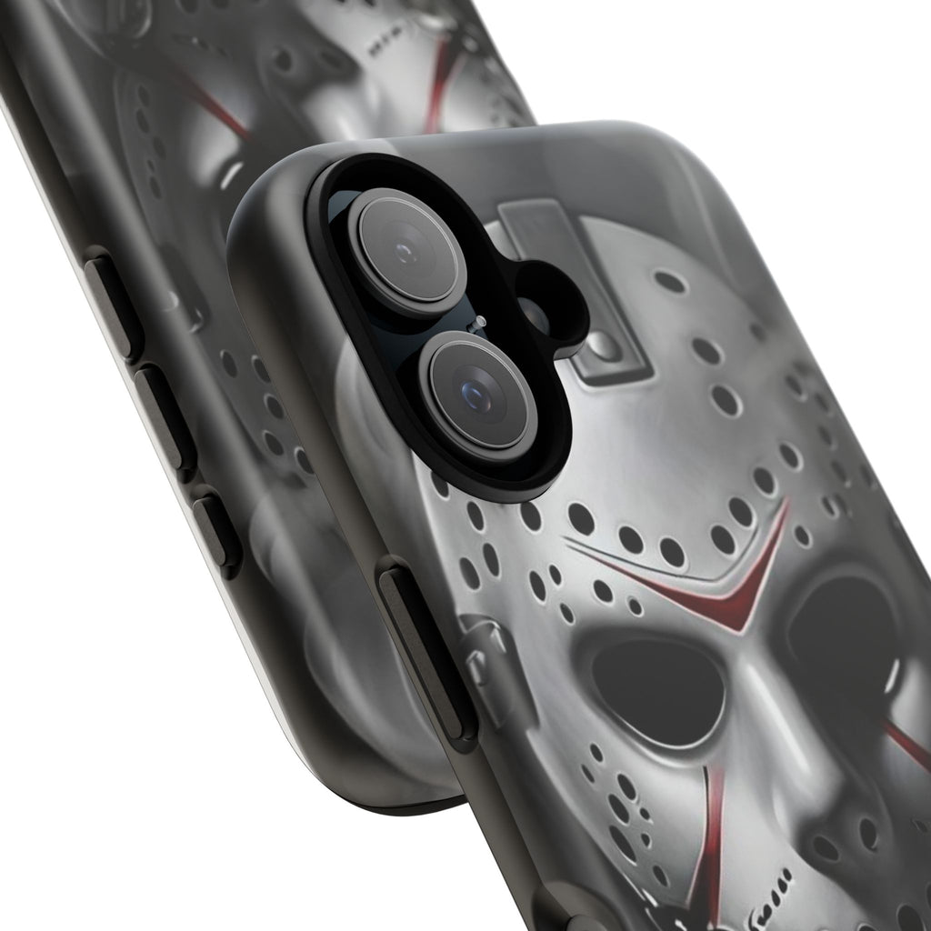 Friday the 13th Jason's Mask Tough Cases for iPhones, Samsung, and Pixel