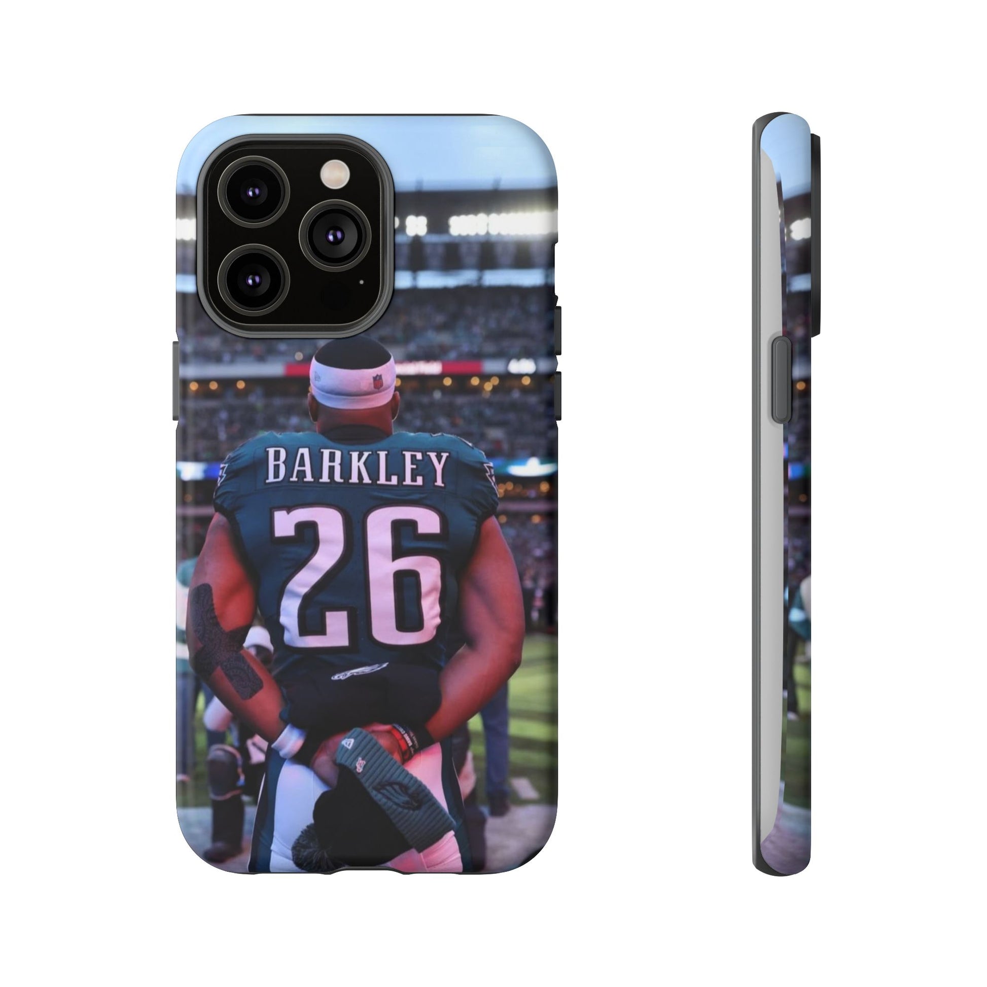 Eagles Football Saquon Barkley Tough Cases for iPhones, Samsung, and Pixel