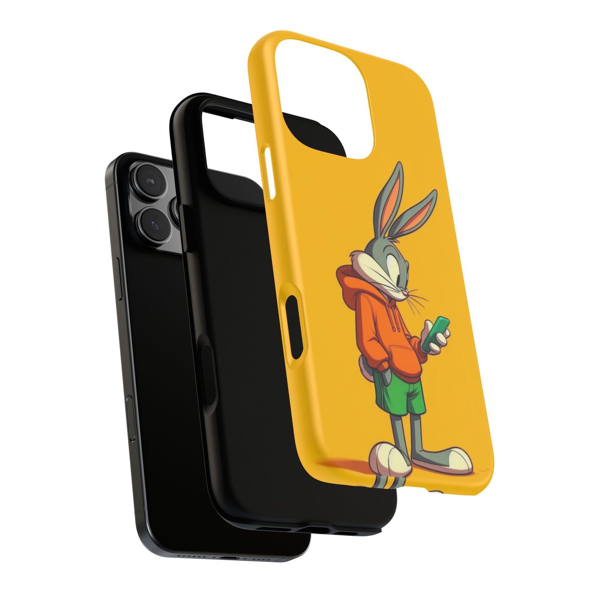 Bugs Bunny Tough Cases for iPhones, Samsung, and Pixel