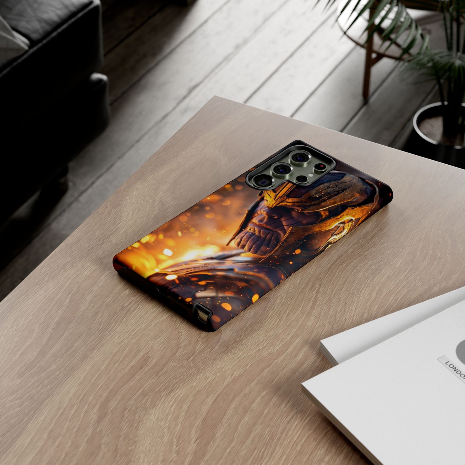 Marvel Villain Thanos Tough Cases for iPhones, Samsung, and Pixel