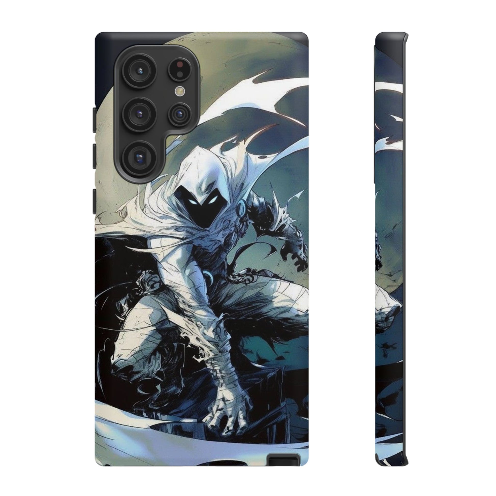 Moon Knight Tough Cases for iPhones, Samsung, and Pixel