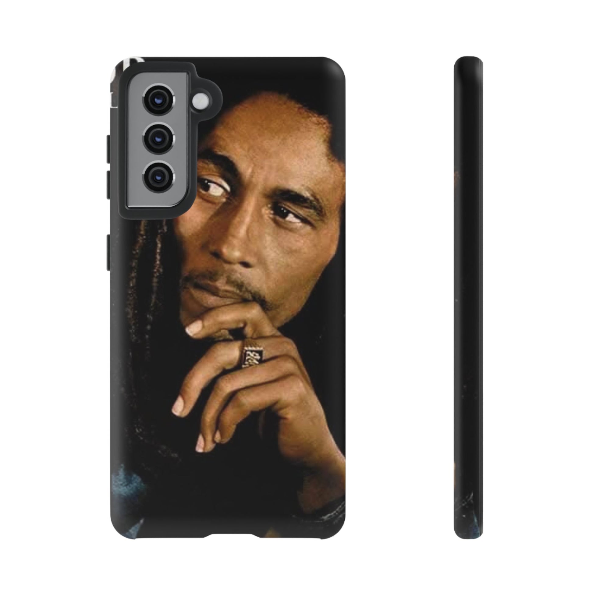 Marley Reggae Tough Cases for iPhones, Samsung, and Pixel