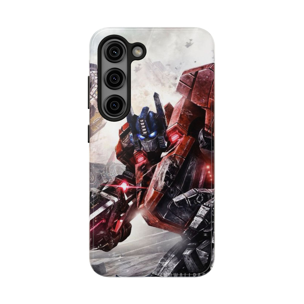 Transformer War for Cybertron Theme Phone Cases for Iphones & Samsung Phones