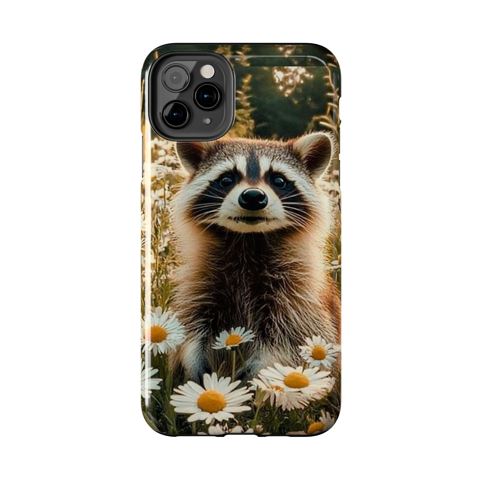 Cute Raccoon Theme Phone Cases for iPhones & Samsung Phones