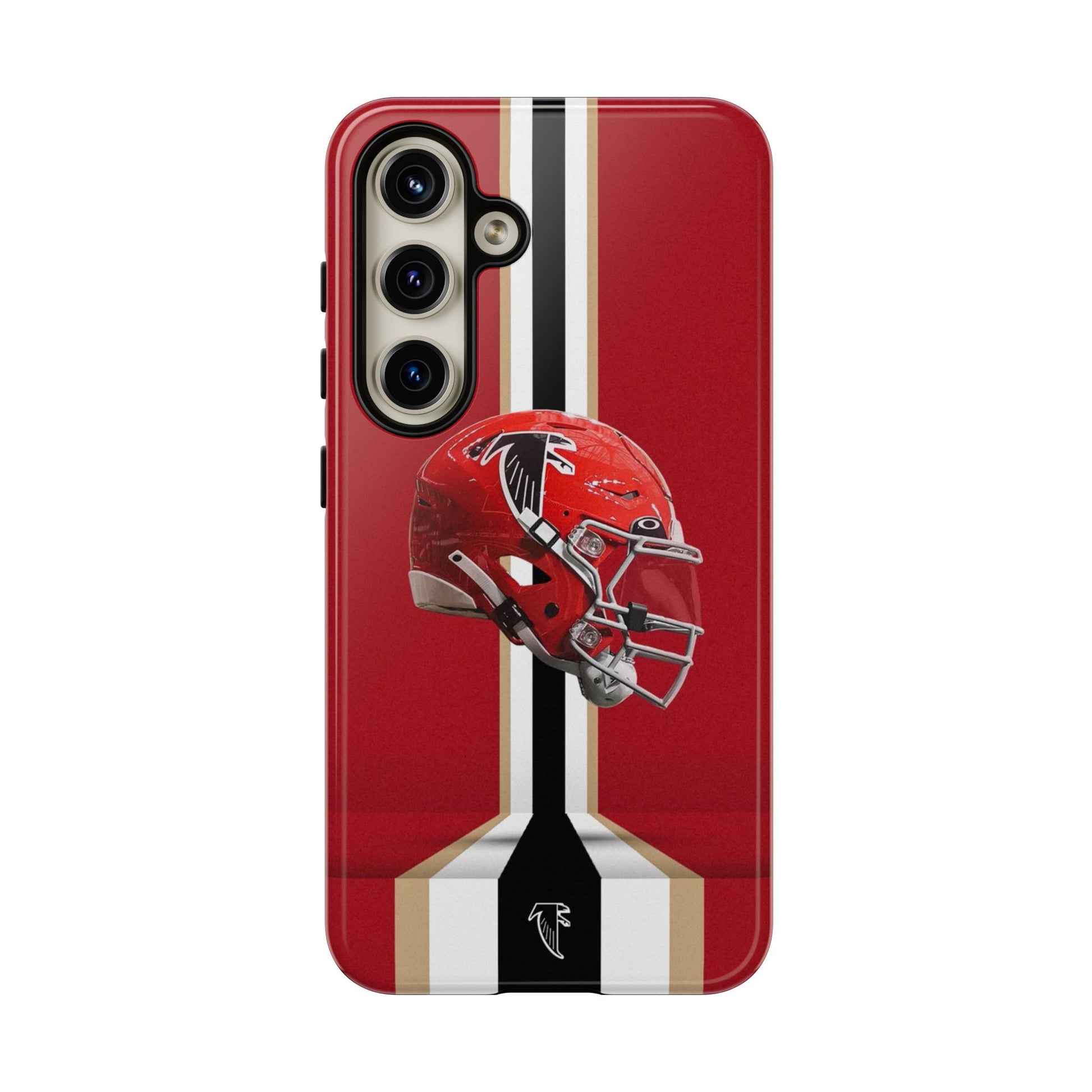 Atlanta Falcons Football Helmet Logo Tough Cases for iPhones, Samsung, and Pixel