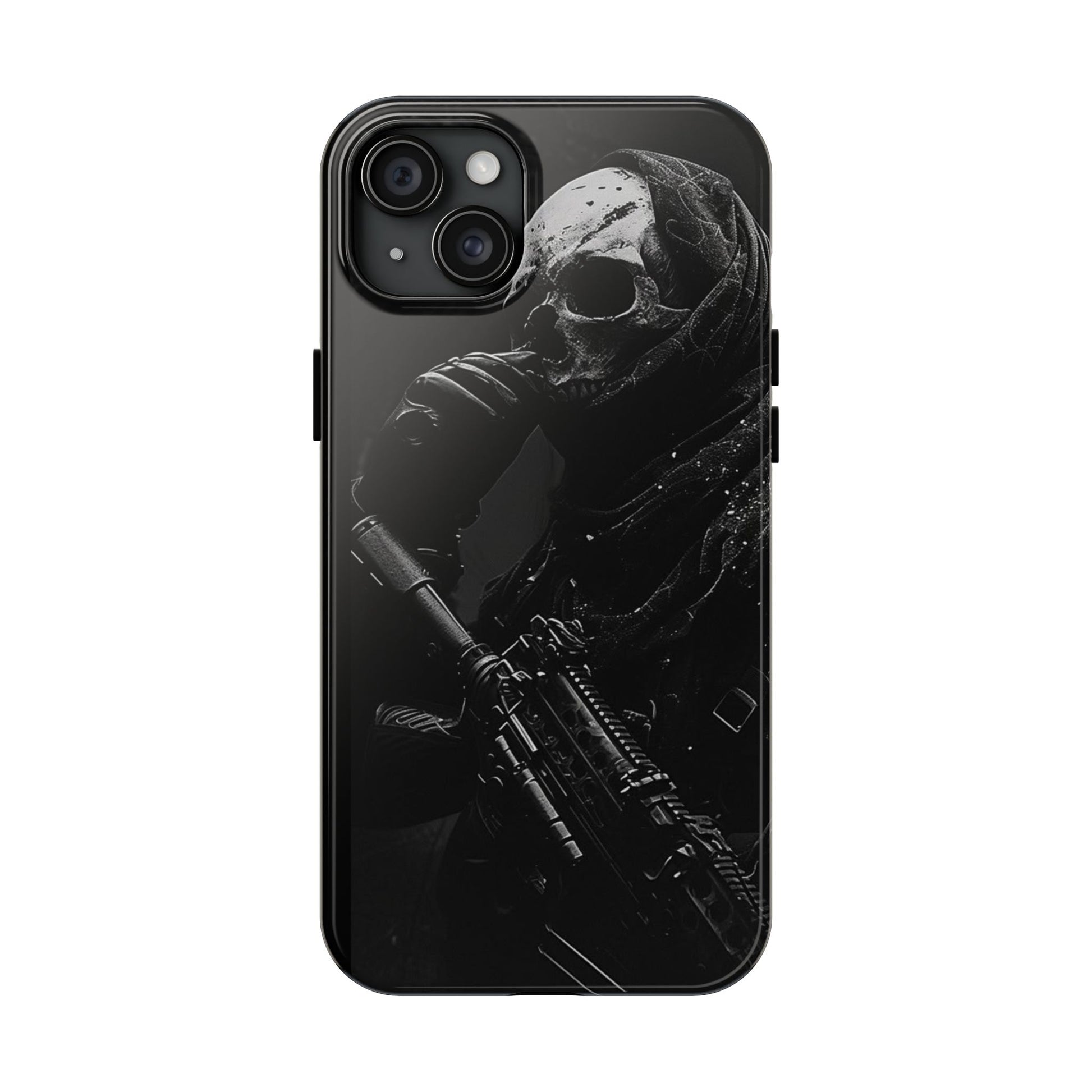 Ghost Gamer COD Inspired Themed Phone Cases for Iphones & Samsung Phones