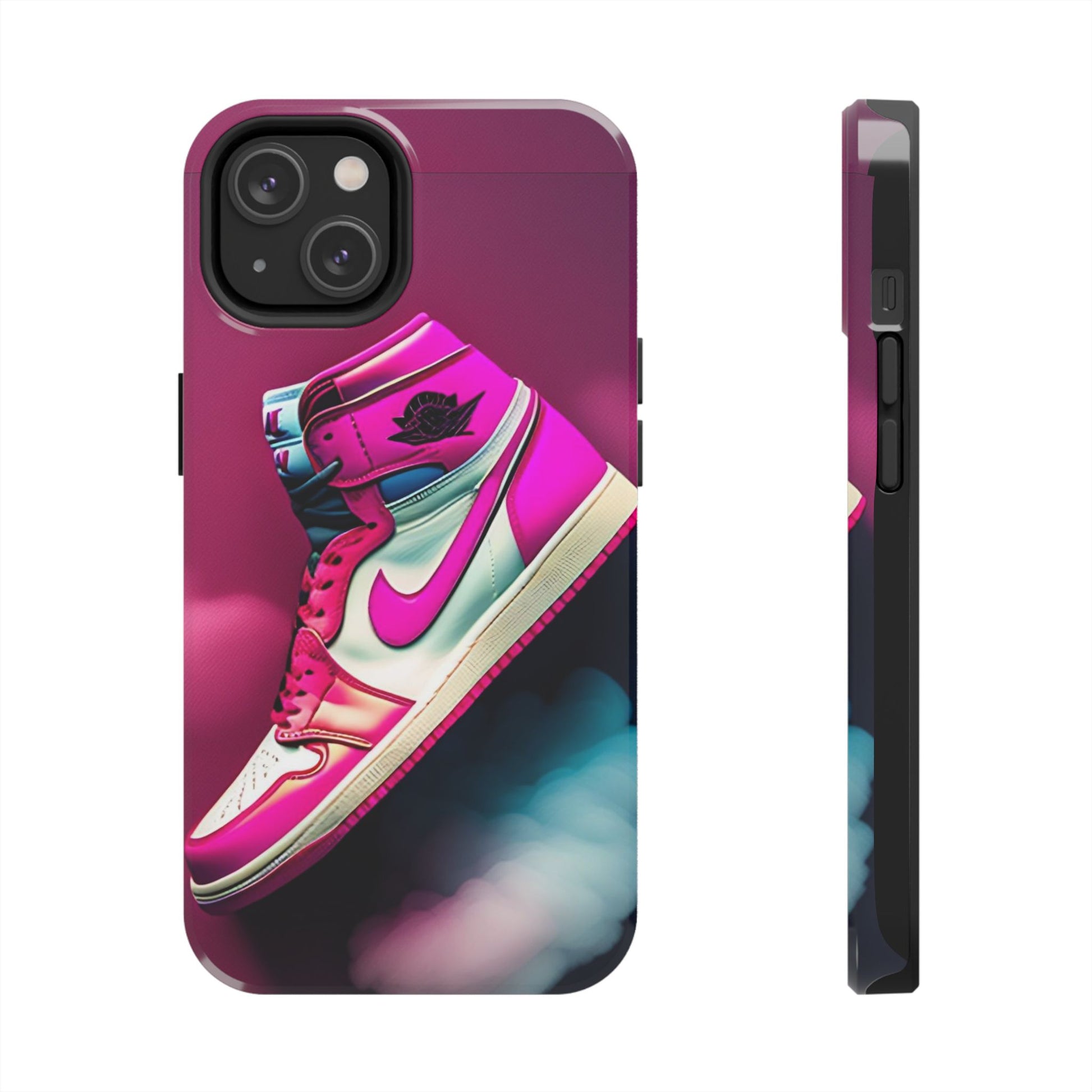 Pink Jordan Sneakers Phone Cases for iPhones & Samsung Phones