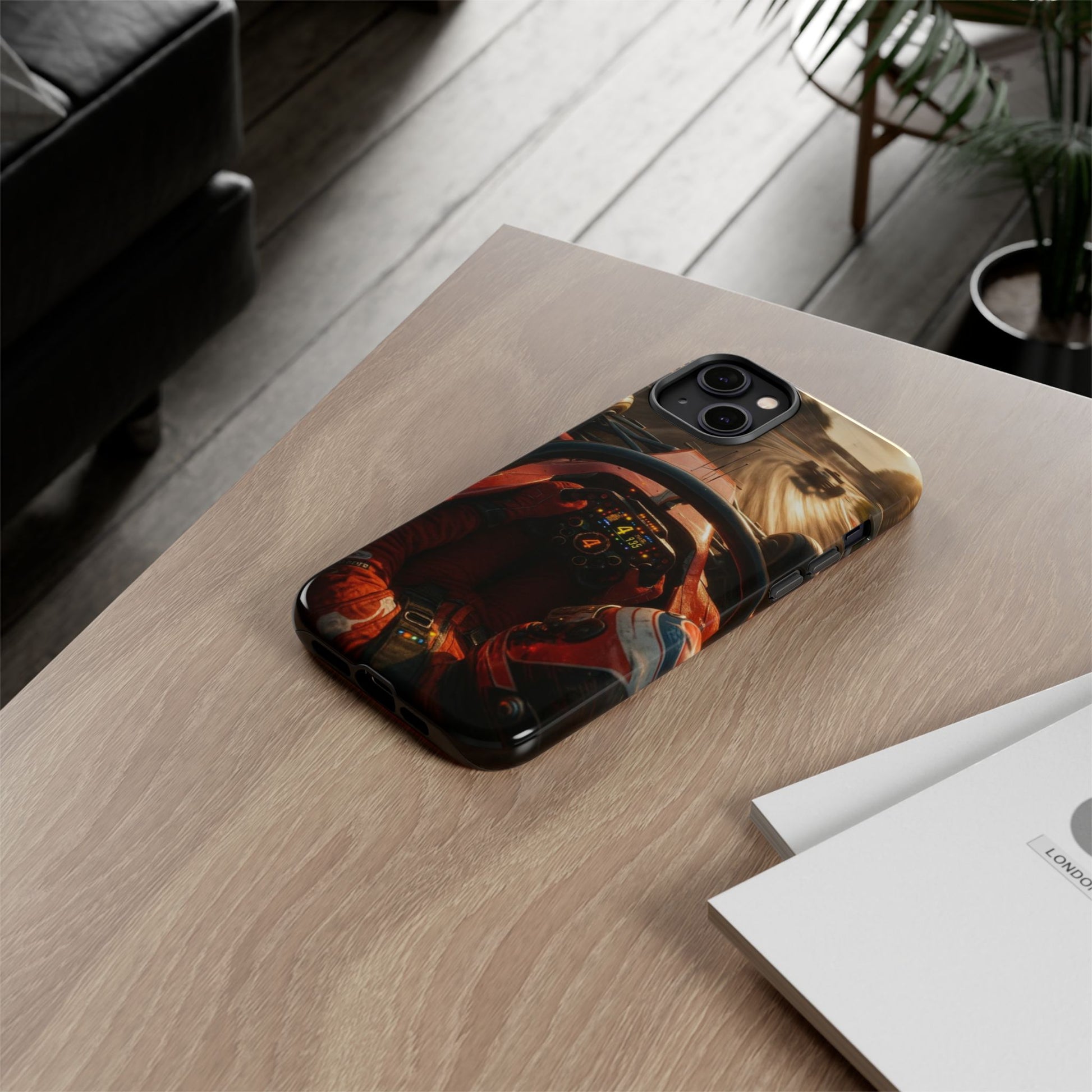 Formula 1 Cockpit Phone Case, Tough Cases for iPhones, Samsung, and Pixel