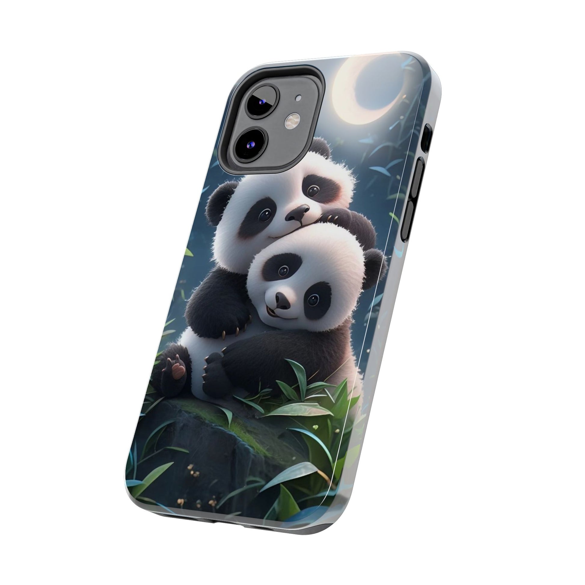 Hugging Pandas Theme Phone Cases for iPhones & Samsung Phones