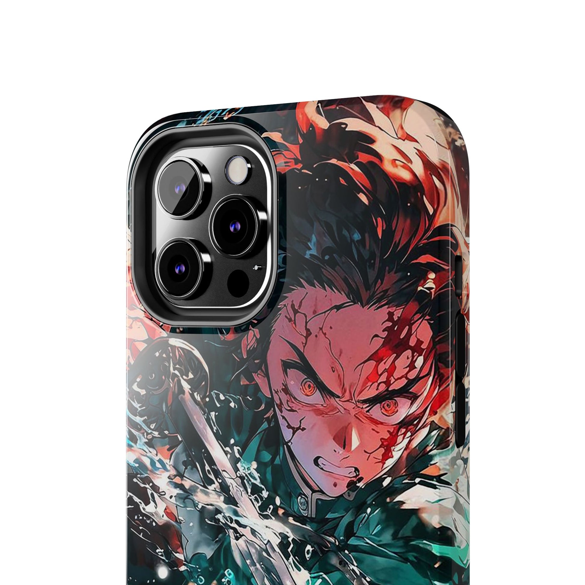 Demon Slayer Tanjiro Art Phone Case for iPhone & Samsung Galaxy Phones