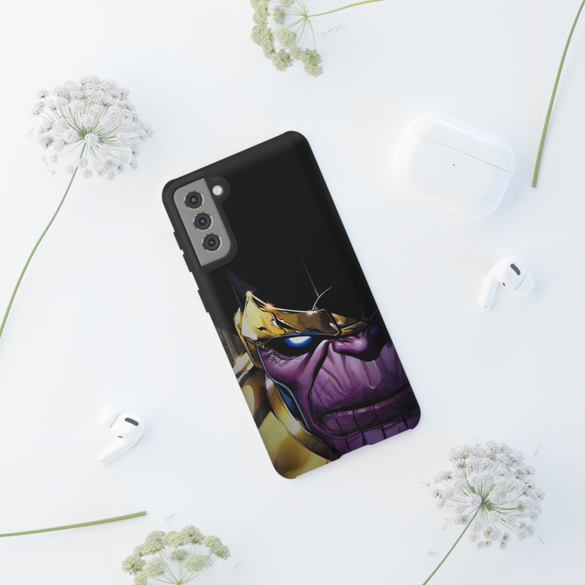 Thanos  Phone Case, Tough Cases, Marvel Comics Phone for iPhones, Samsung, and Pixel