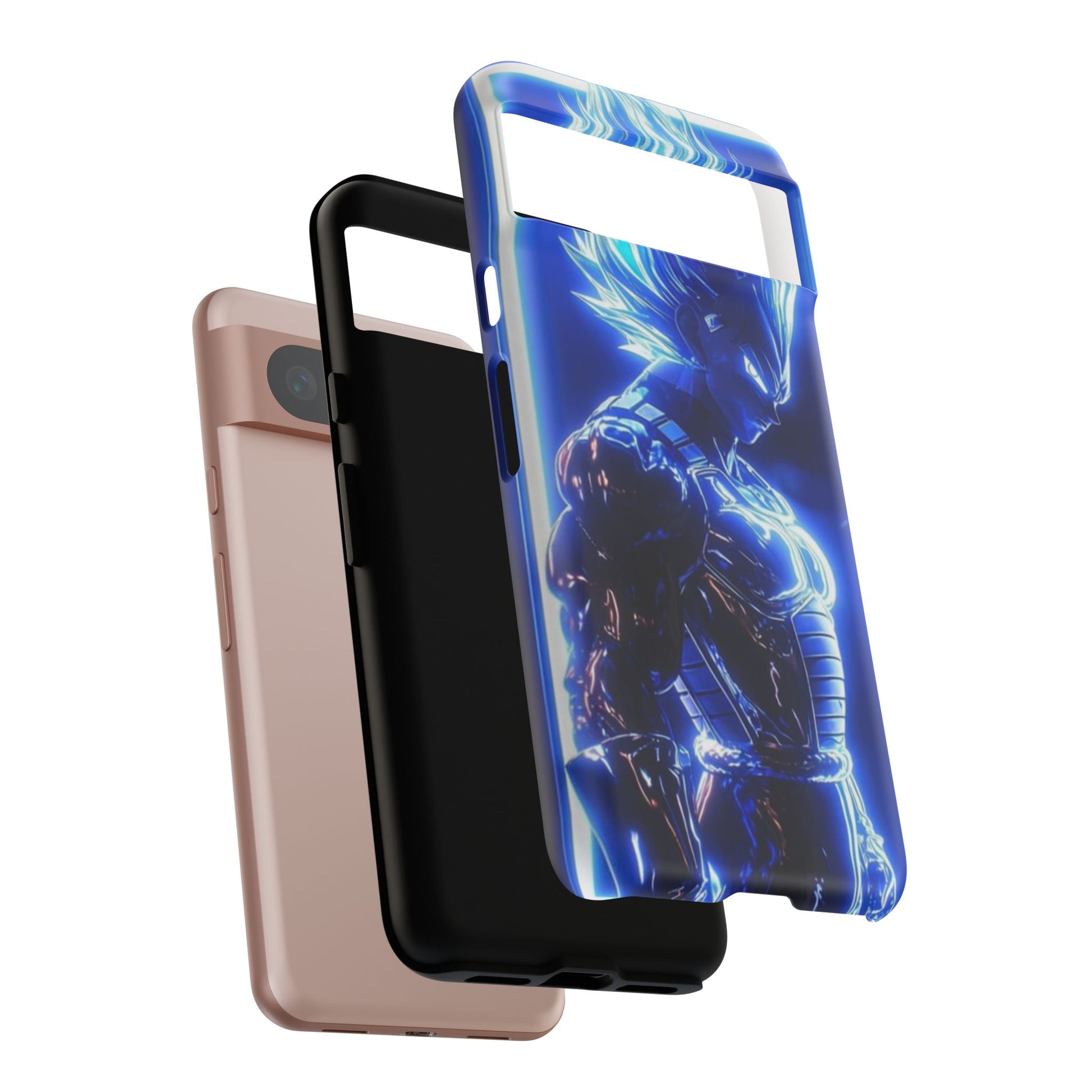 Anime Dragon Ball Z Super Saiyan Tough Cases for iPhones, Samsung, and Pixel