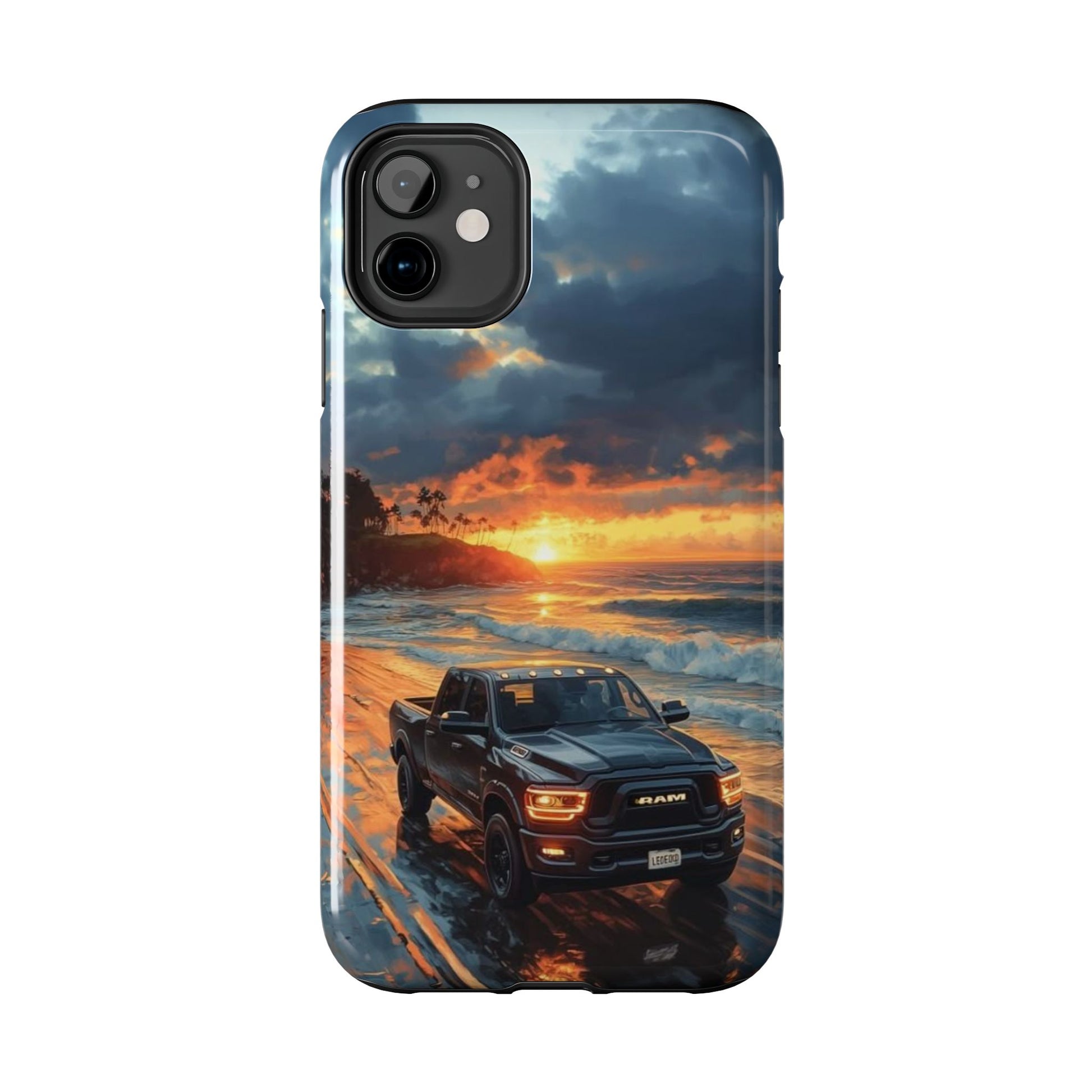 Dodge Ram Beach Phone Cases for Iphones & Samsung Phones Durable