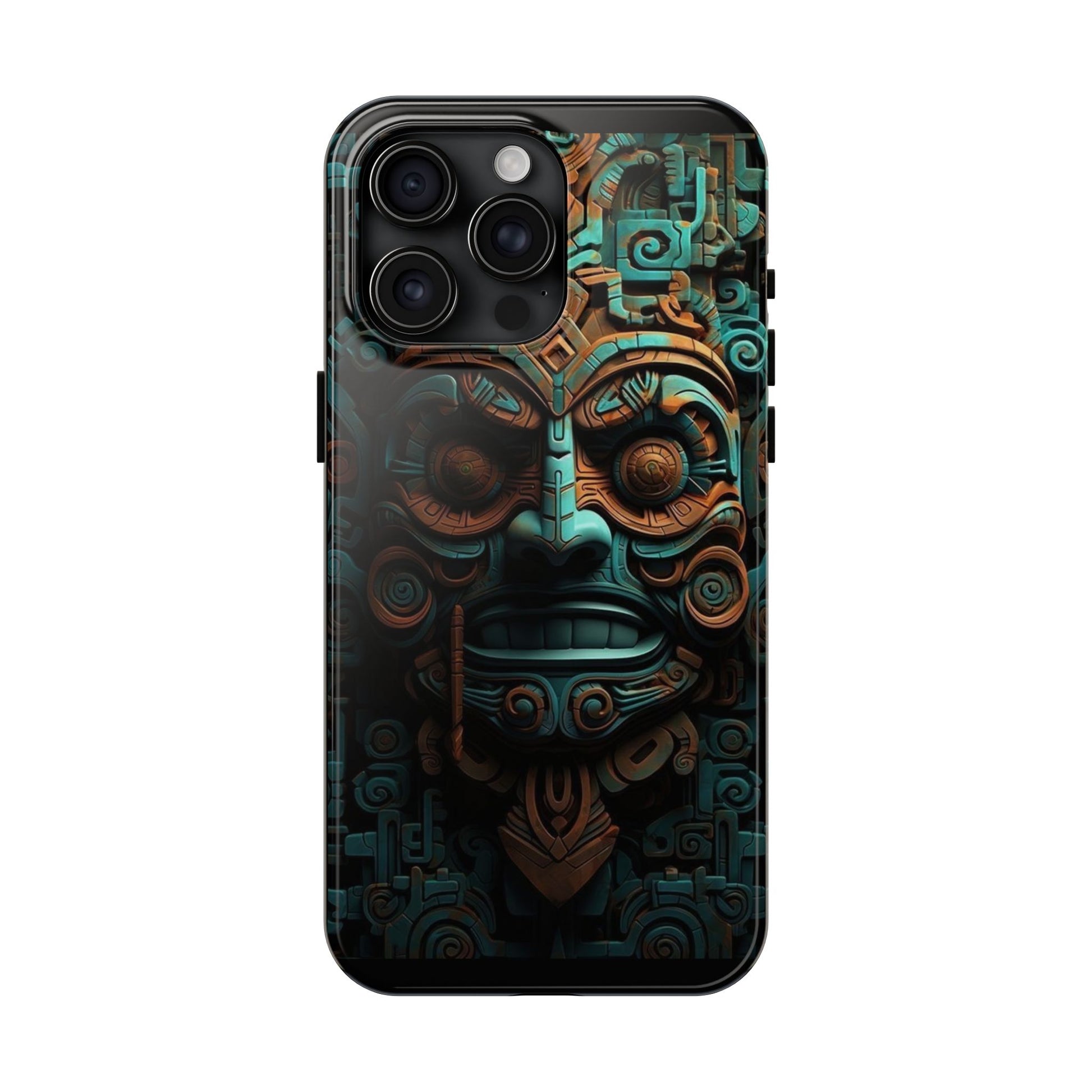Aztecs Sculpture Inspired Phone Cases for Iphones & Samsung Phones