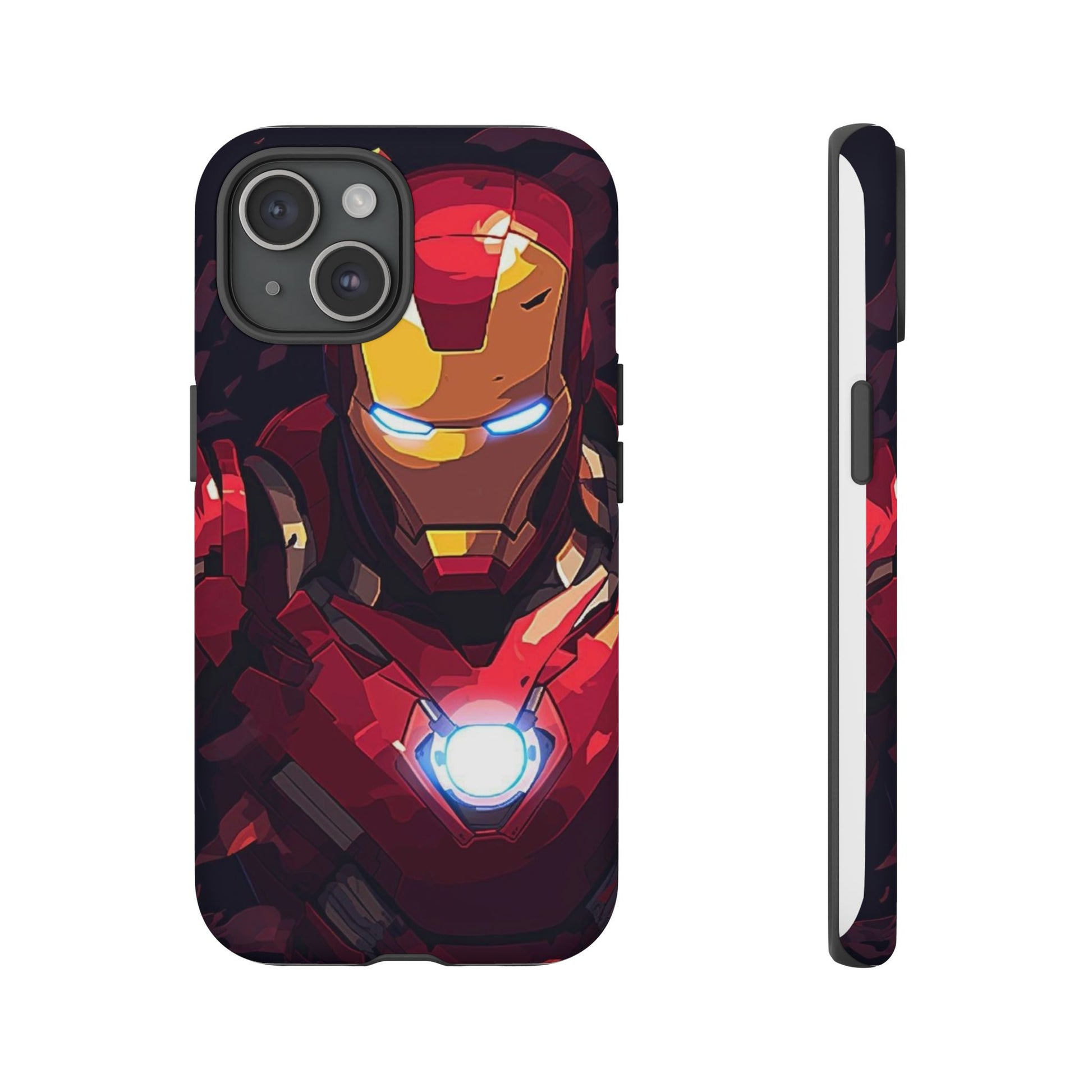 Invincible Iron Man Tough Cases for iPhones, Samsung, and Pixel