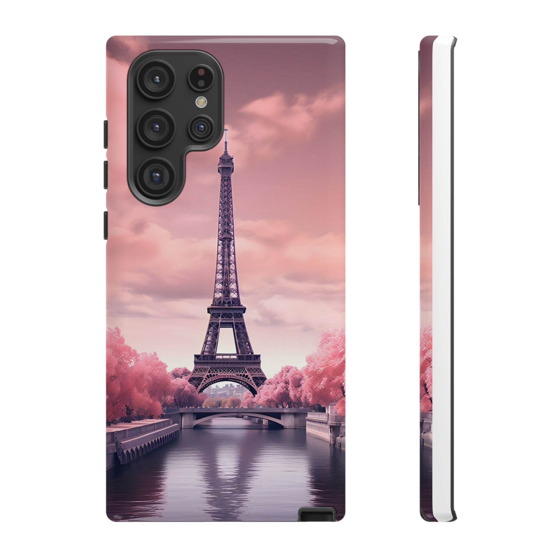Eiffel Tower Paris Tough Cases for iPhones, Samsung, and Pixel