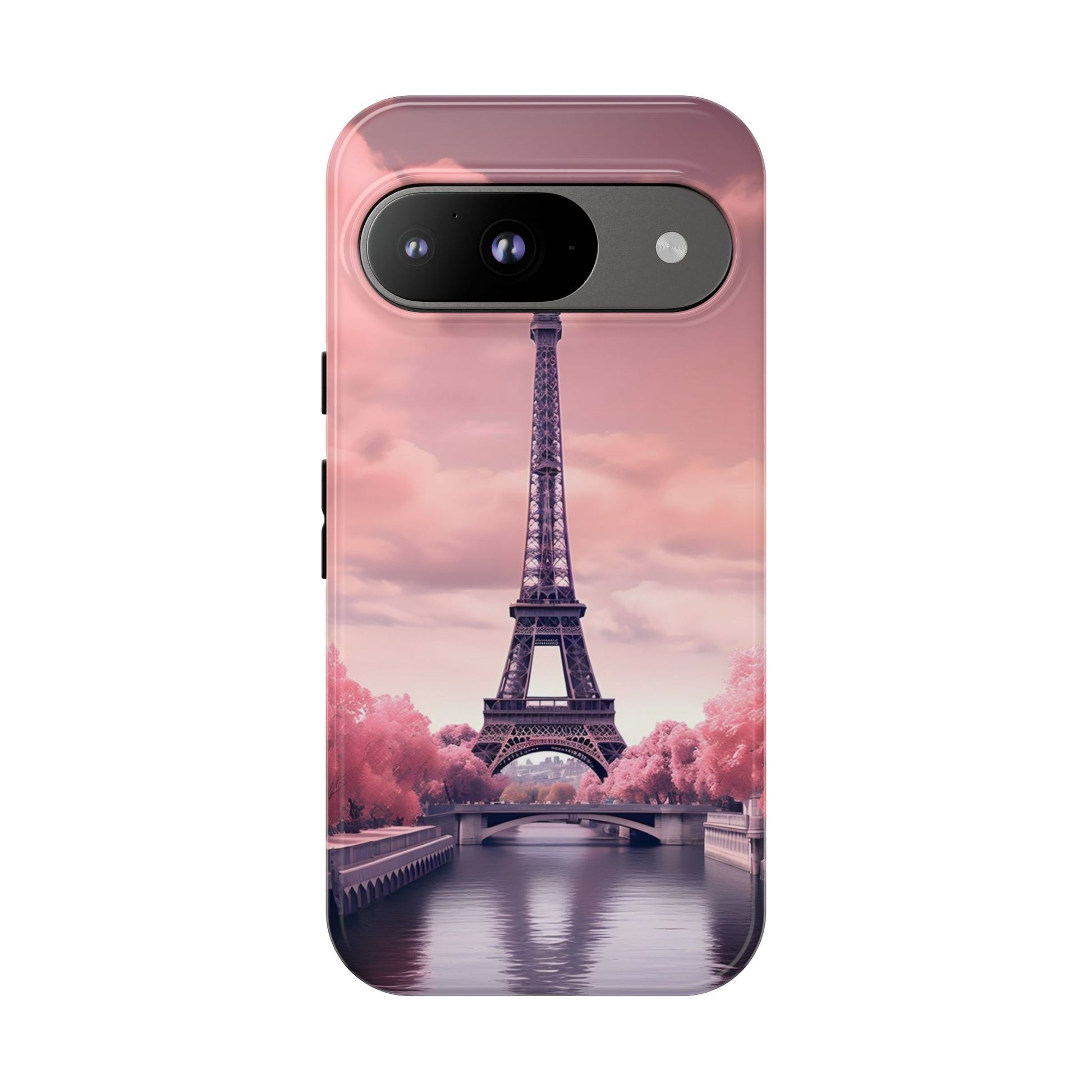 Eiffel Tower Paris Tough Cases for iPhones, Samsung, and Pixel