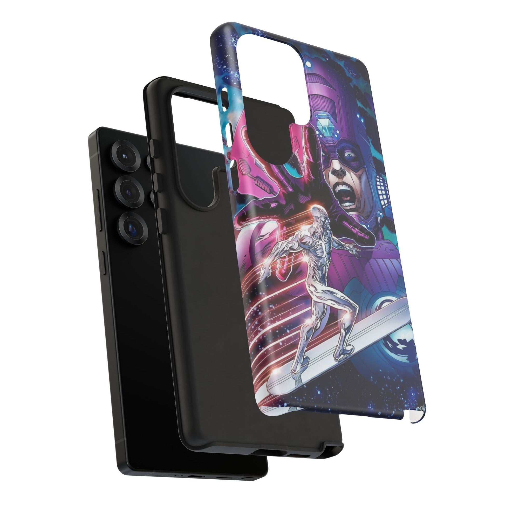 Galactus x Silver Surfer Marvel Phone Case, Tough Cases for iPhones, Samsung, and Pixel