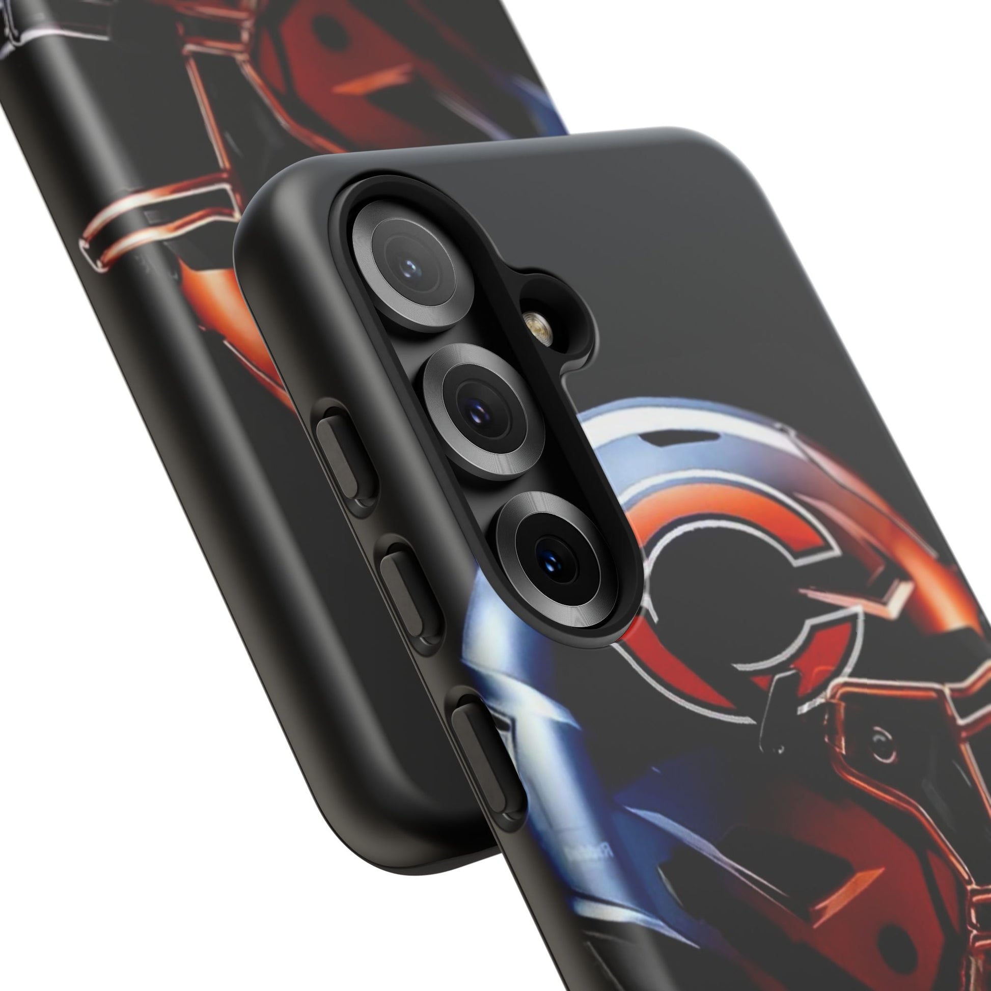 Football Helmet Chicago Bears Phone Case, Tough Cases for iPhones, Samsung, and Pixel