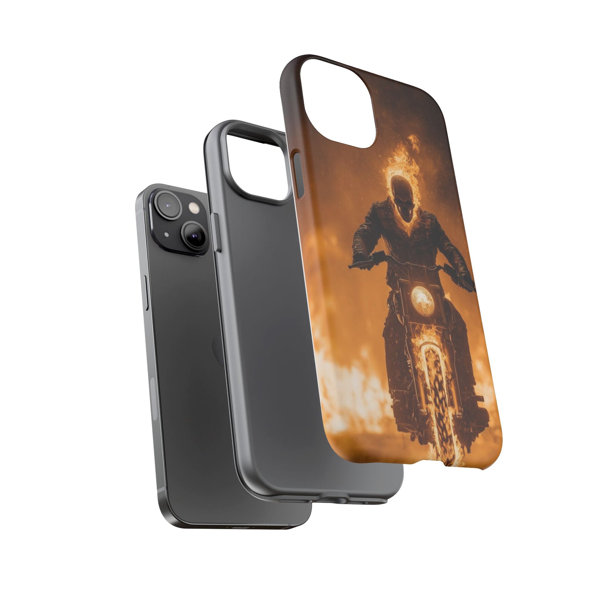 Marvel's Ghostrider Tough Cases for iPhones, Samsung, and Pixel