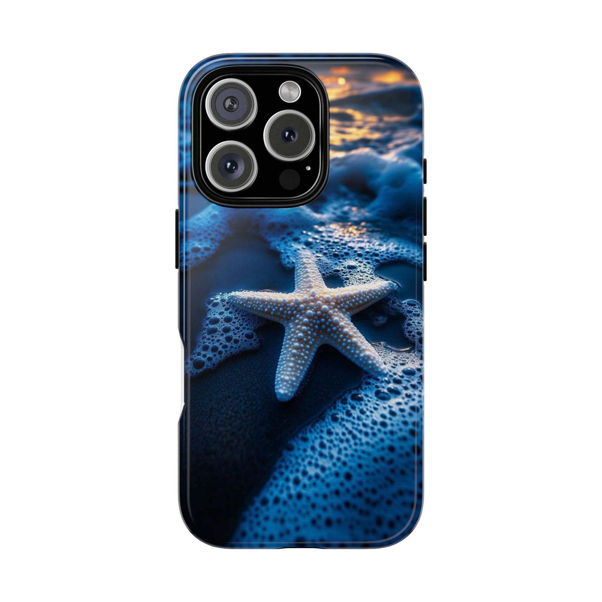 Starfish Beach Tough Cases for iPhones, Samsung, and Pixel