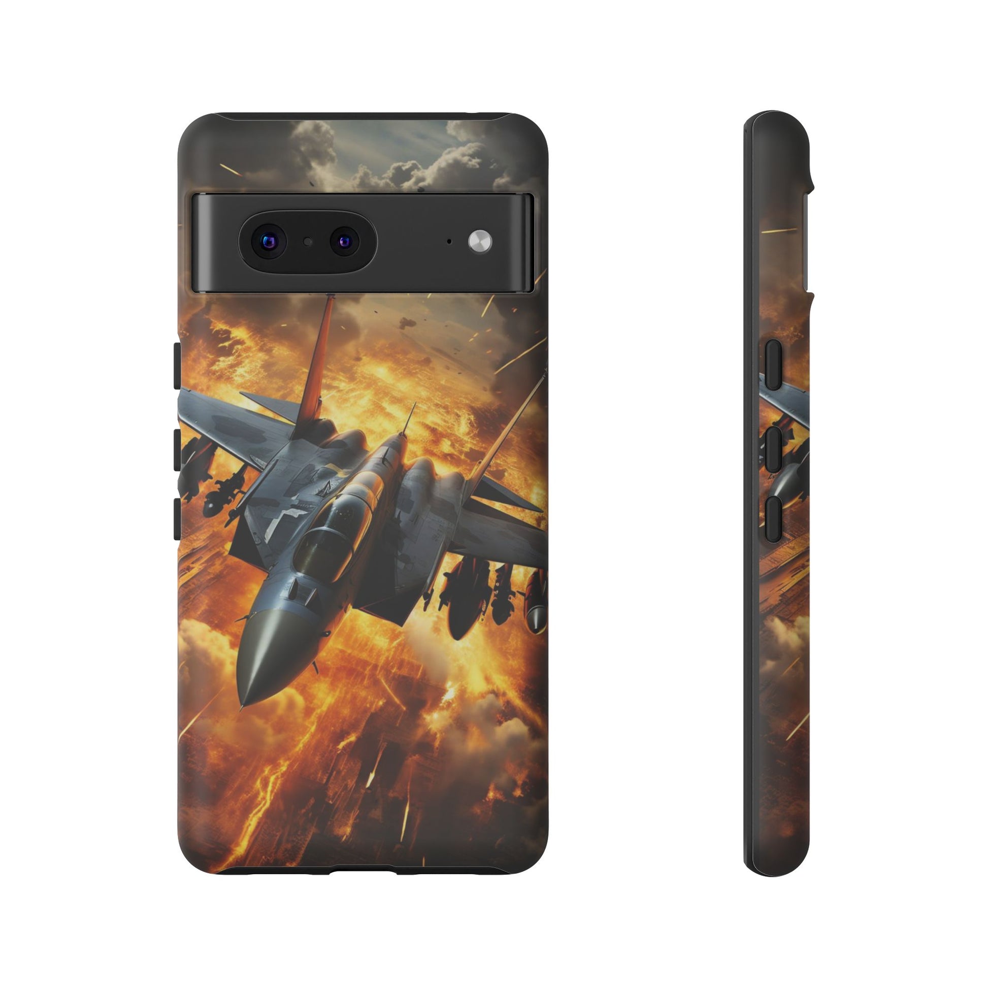 F-15 Fighter Jet Tough Cases for iPhones, Samsung, and Pixel