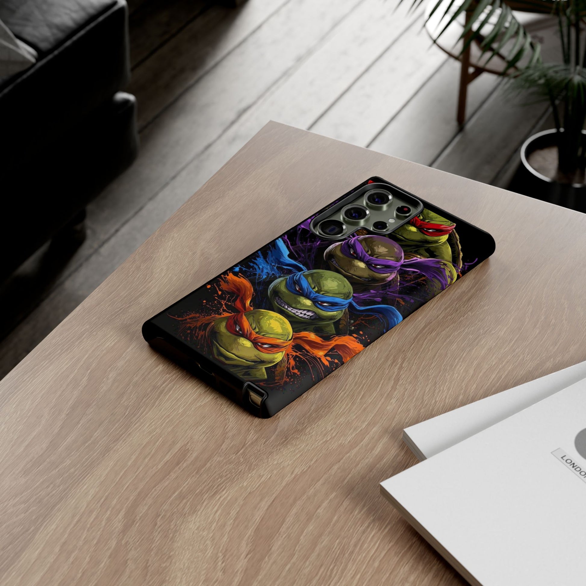 Ninja Turtles Tough Cases for iPhones, Samsung, and Pixel