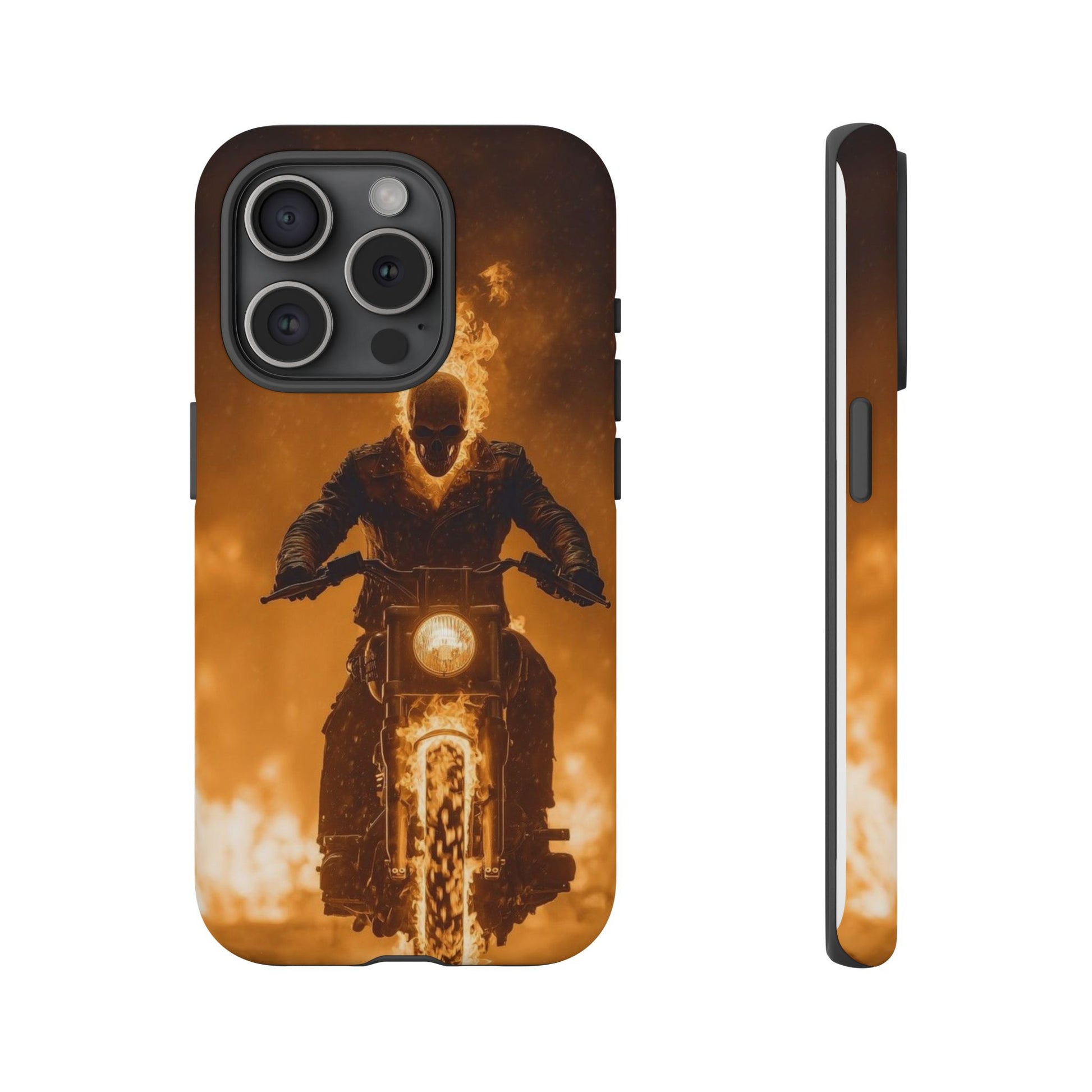 Marvel's Ghostrider Tough Cases for iPhones, Samsung, and Pixel