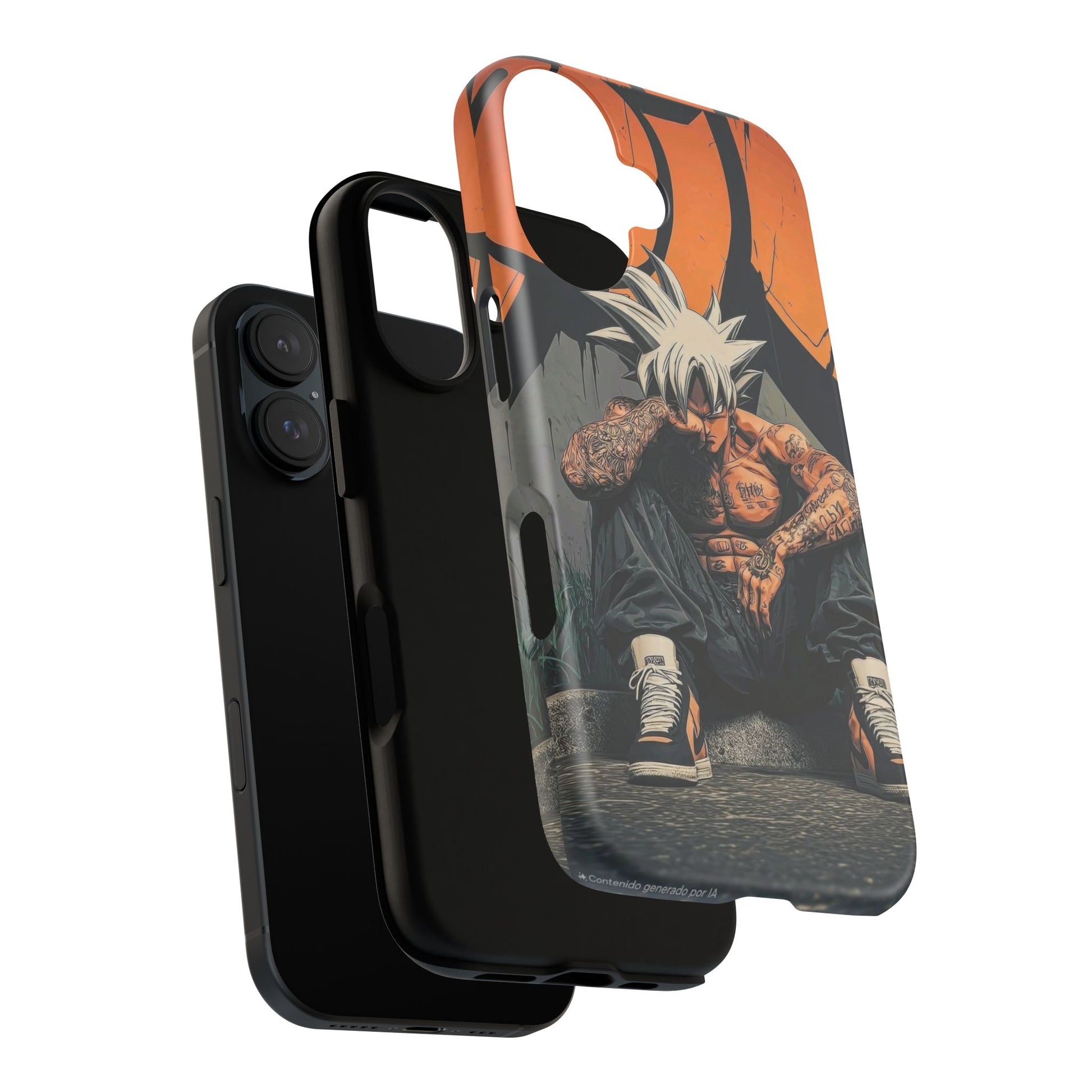 Anime DBZ Thug Tough Cases for iPhones, Samsung, and Pixel