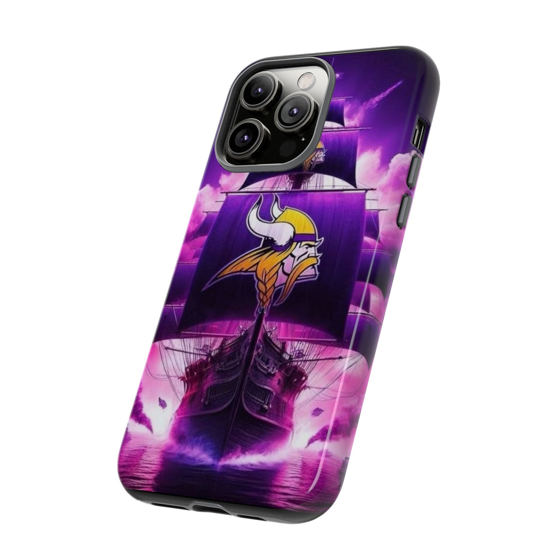 Minnesota Vikings Ship Football Phone Case, Tough Cases for iPhones, Samsung, and Pixel