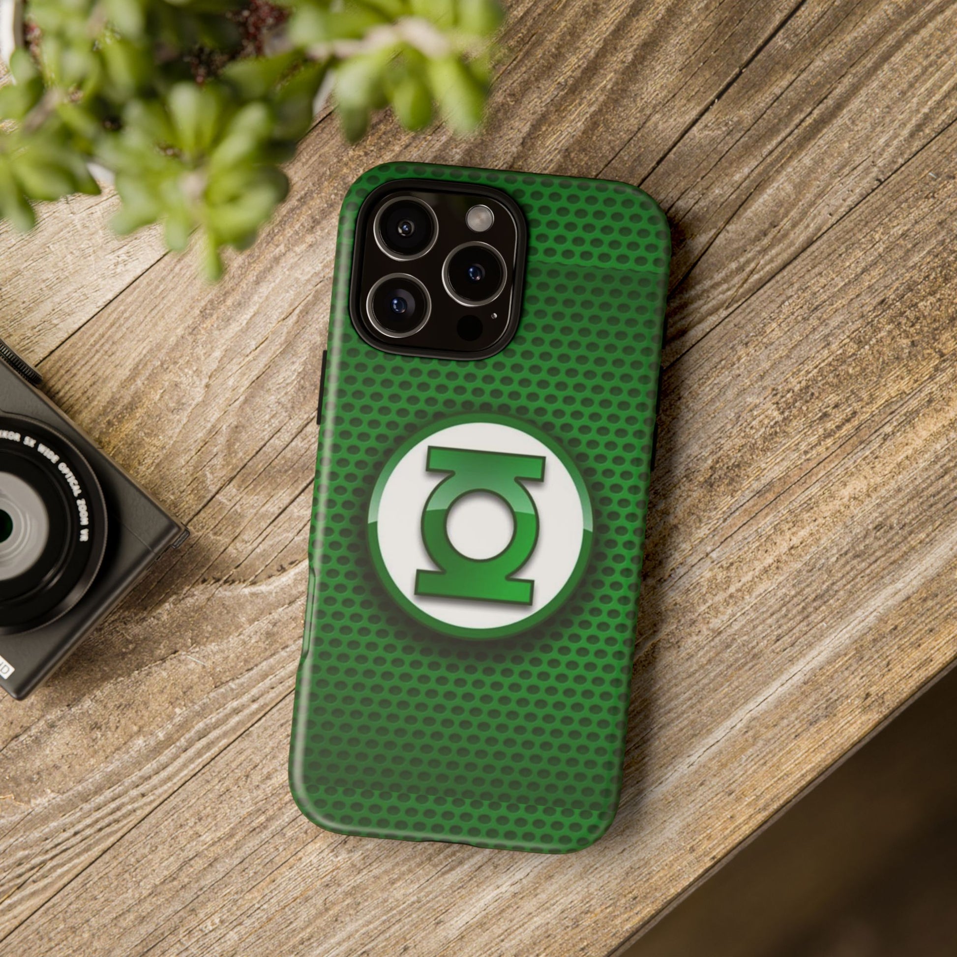 Green Lantern Logo Phone Case, Tough Cases, DC Case for iPhones, Samsung, and Pixel