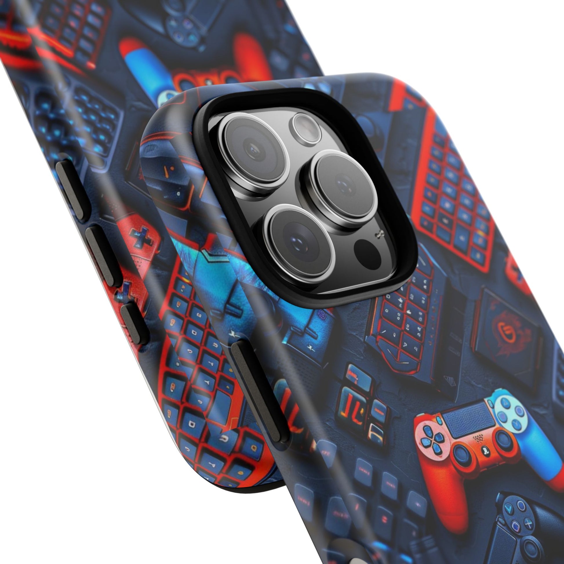 Gamer Themed Controllers Tough Cases for iPhones, Samsung, and Pixel