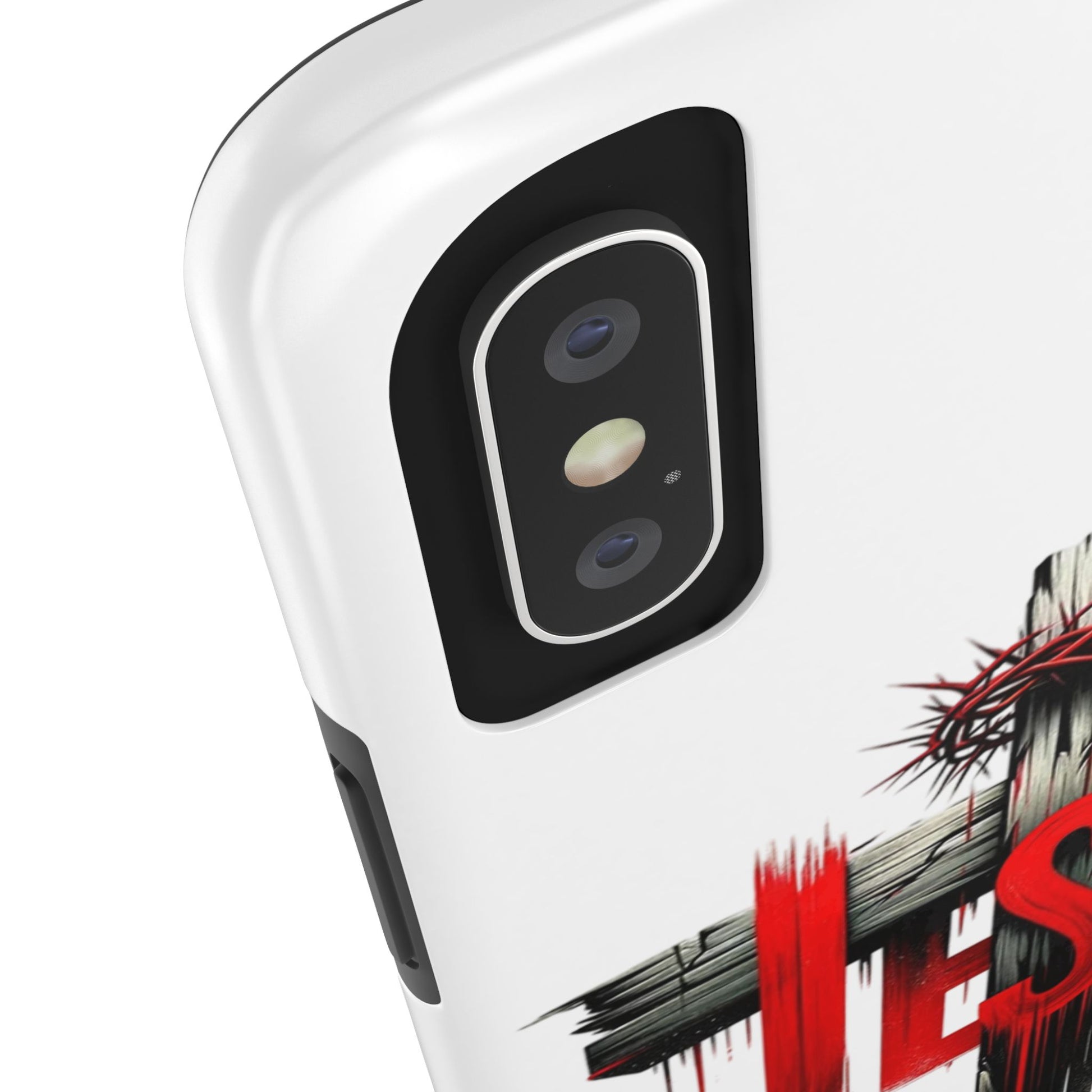 Jesus Cross and Crown Christian Theme Phone Cases for iPhones & Samsung Phones