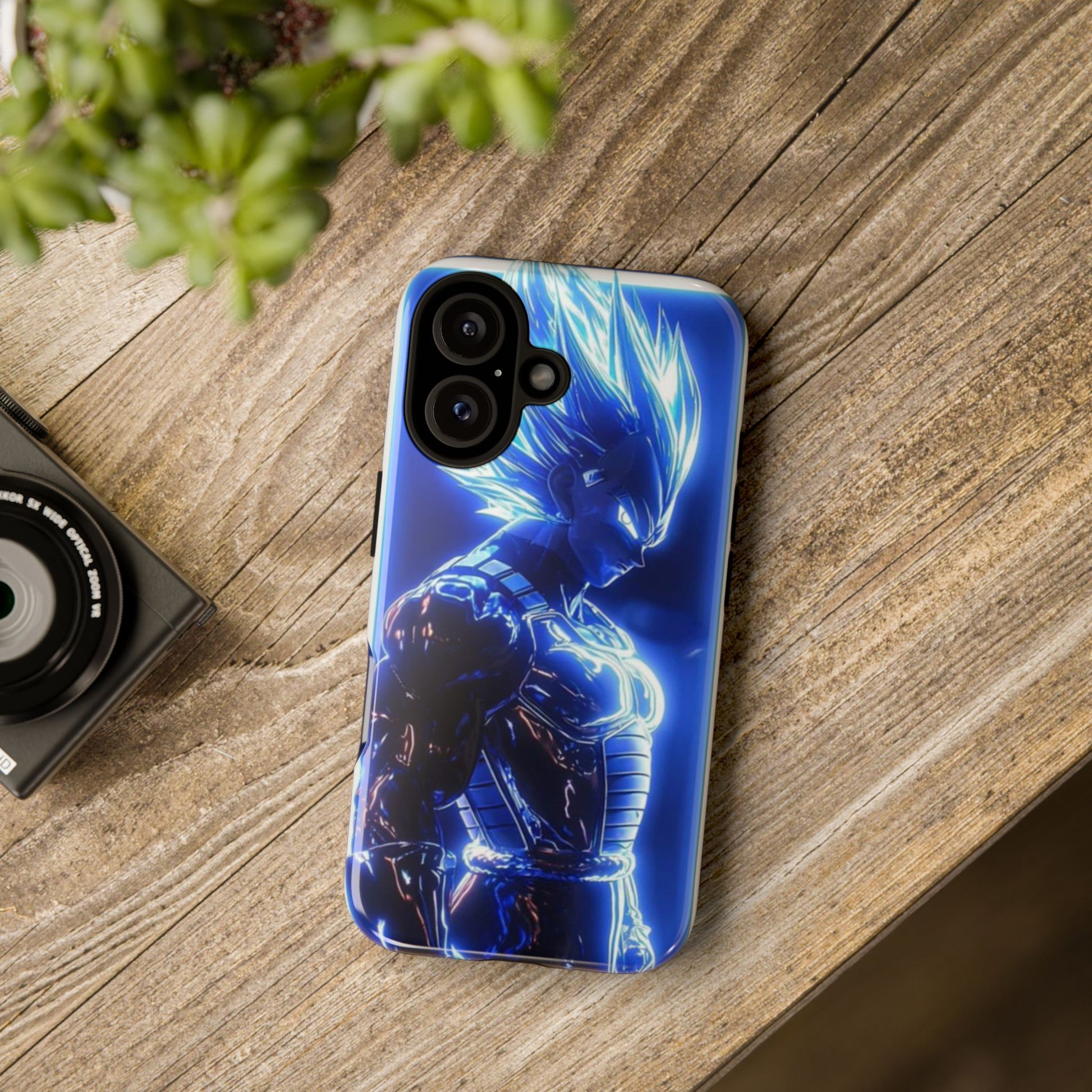 Anime Dragon Ball Z Super Saiyan Tough Cases for iPhones, Samsung, and Pixel