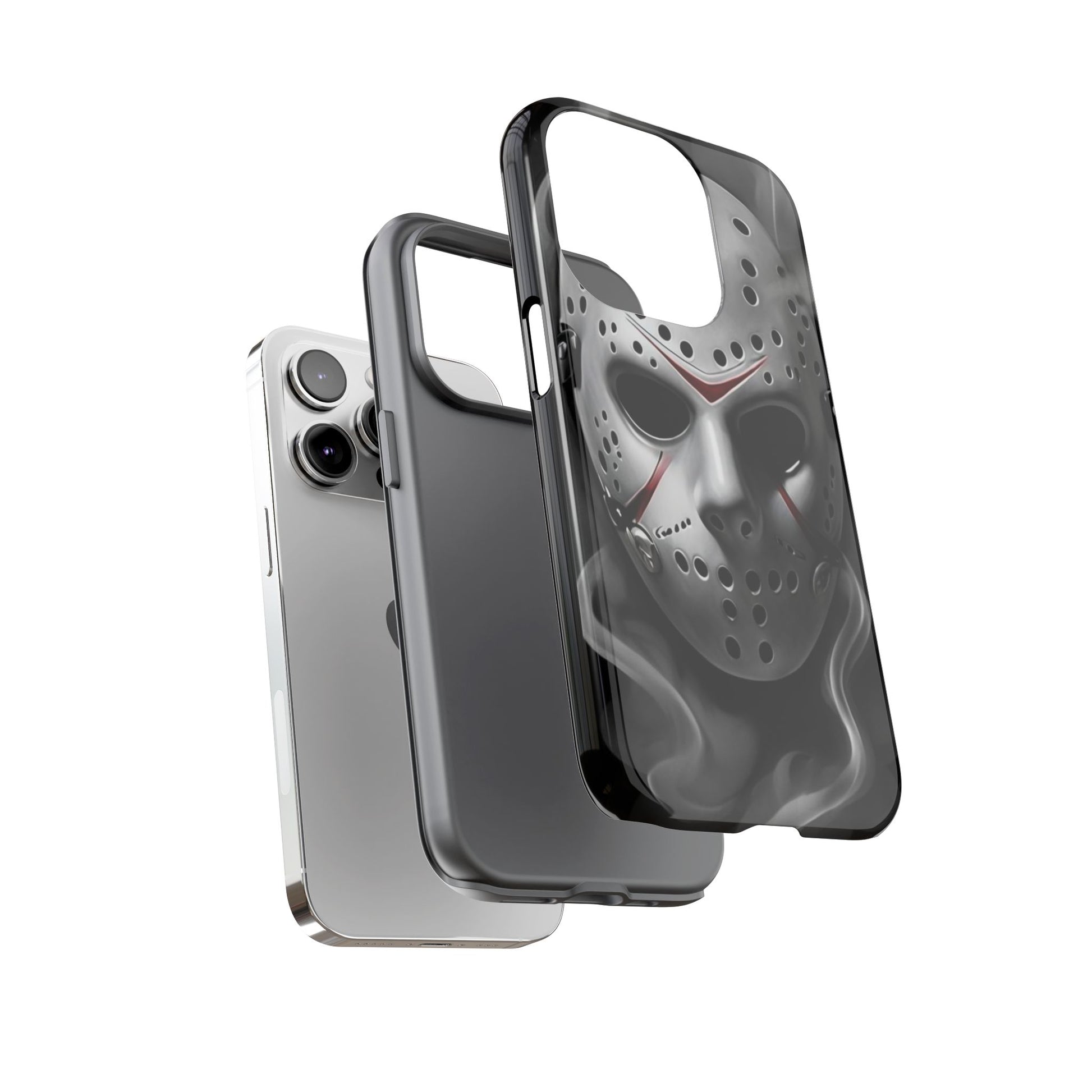Friday the 13th Jason's Mask Tough Cases for iPhones, Samsung, and Pixel