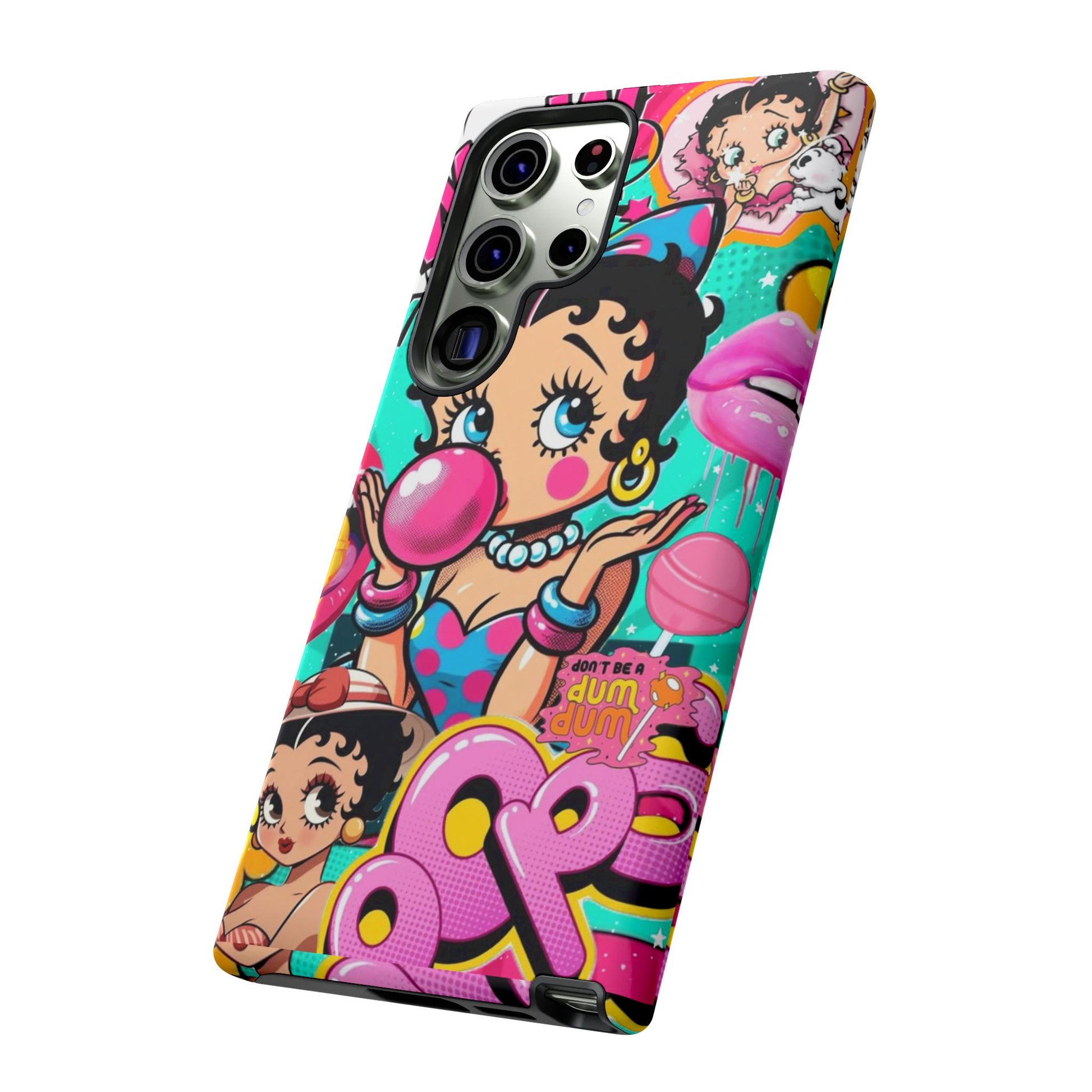 Betty Boop Comic Strip Phone Case for iPhone, Samsung Galaxy, & Pixel Phones