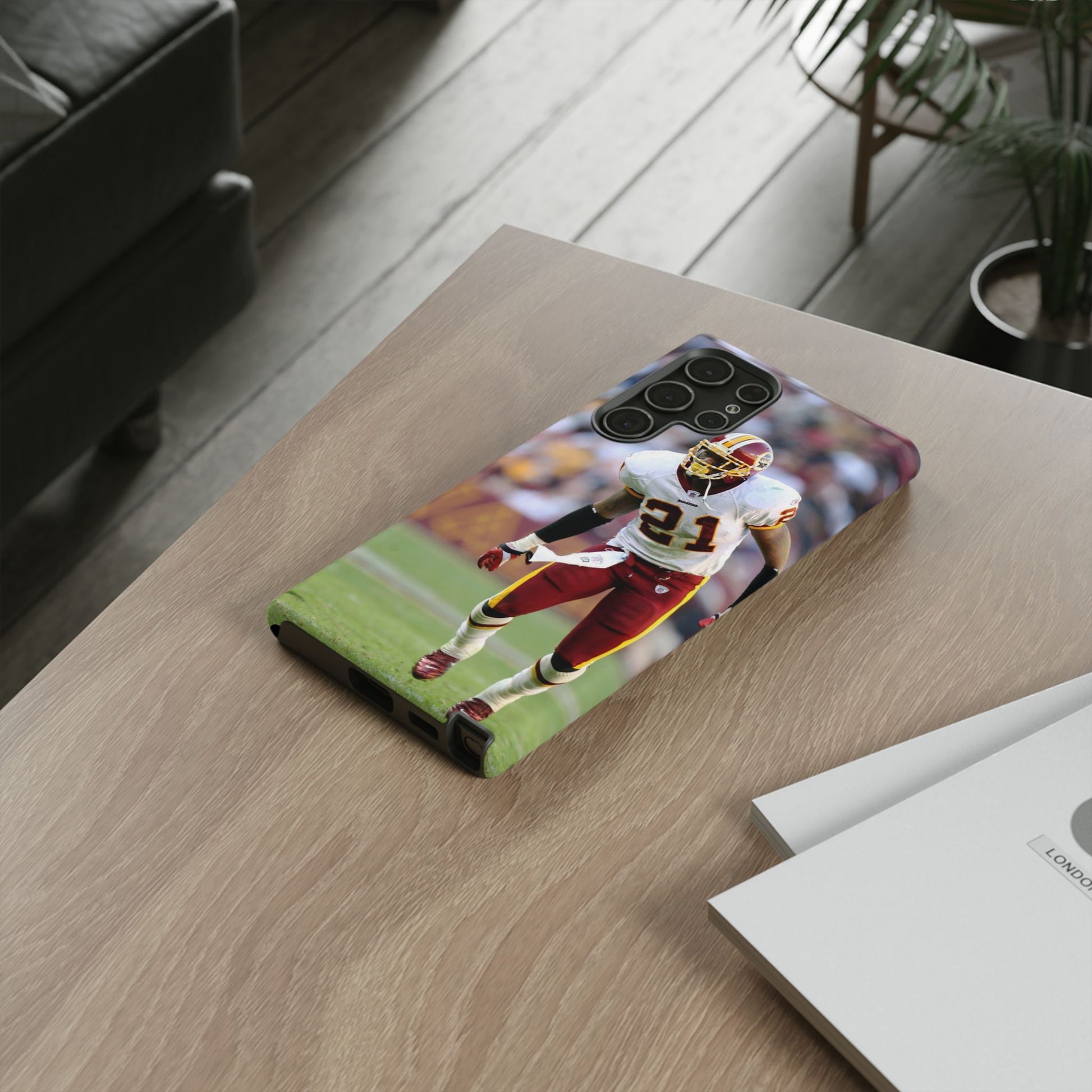 Sean Taylor Classic Redskins Football Tough Cases for iPhones, Samsung, and Pixel
