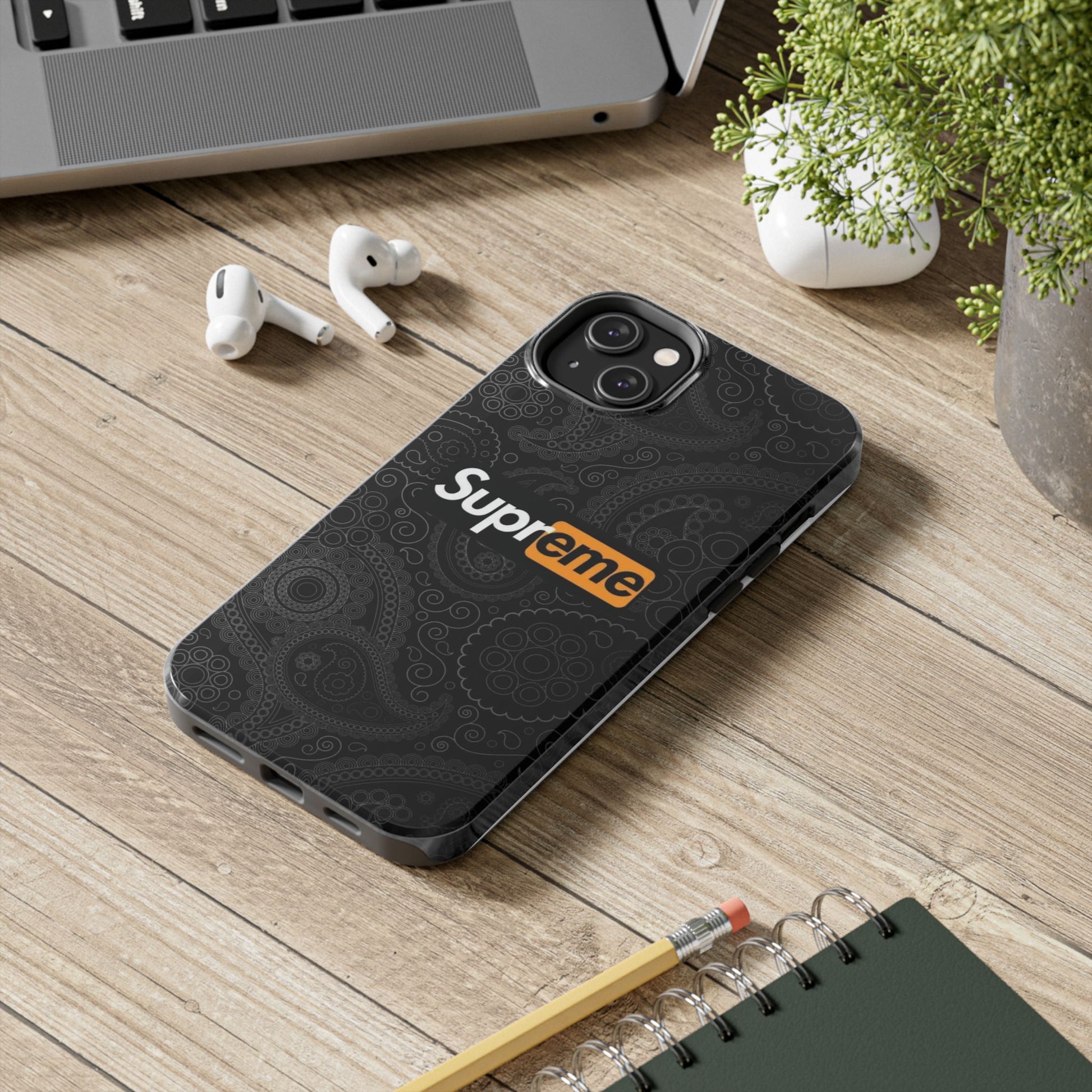 Supreme Themed Tough Phone Cases for Iphones & Samsung Phones