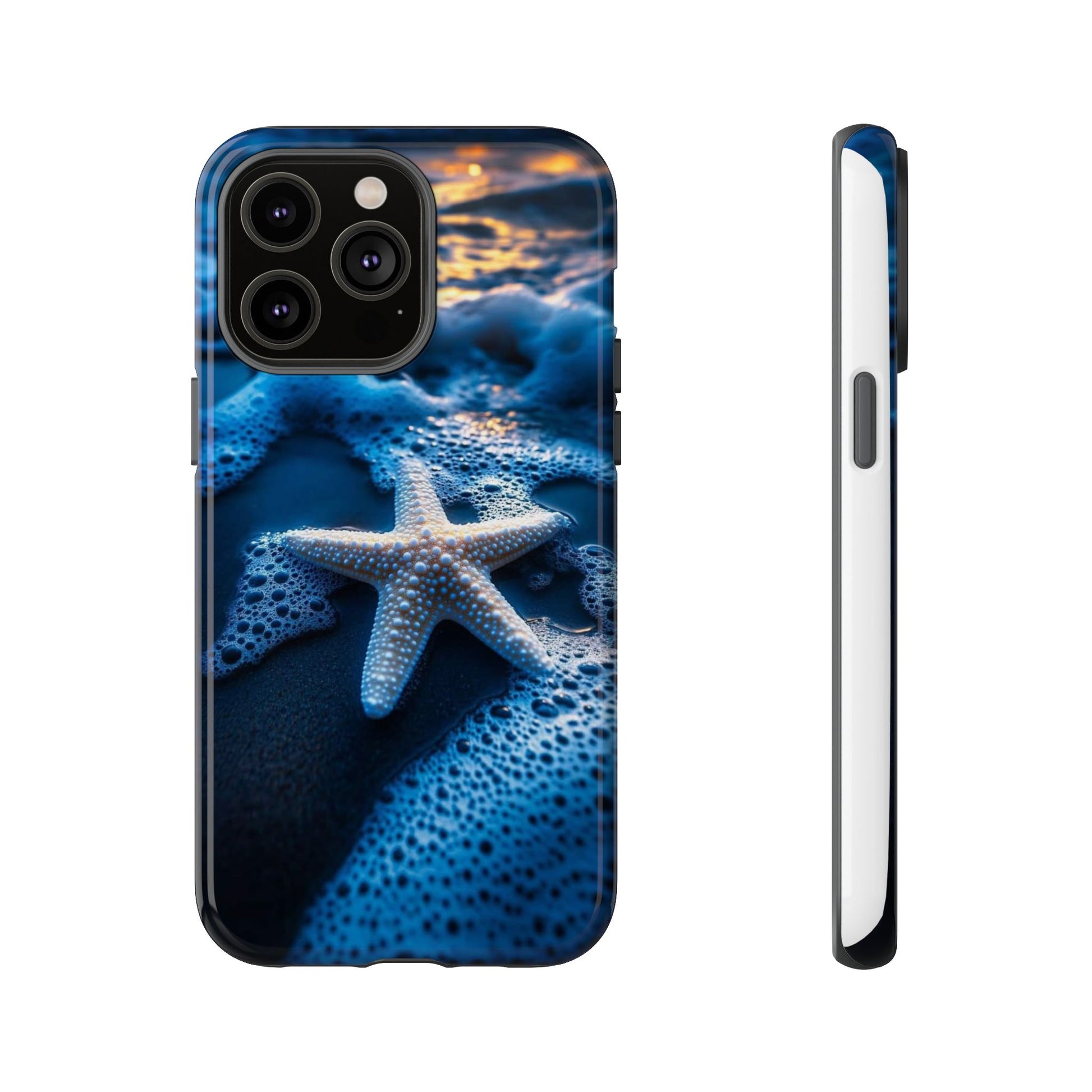 Starfish Beach Tough Cases for iPhones, Samsung, and Pixel