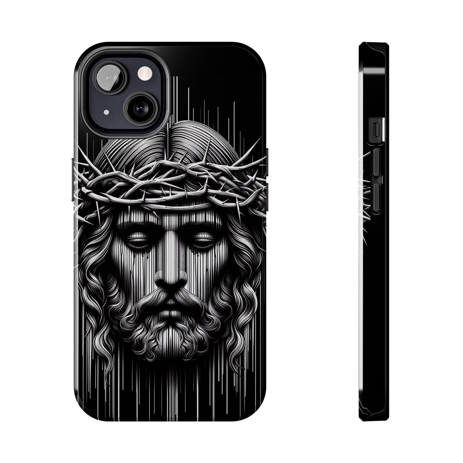 Jesus The King Crown Christian Phone Cases for iPhones & Samsung Phones