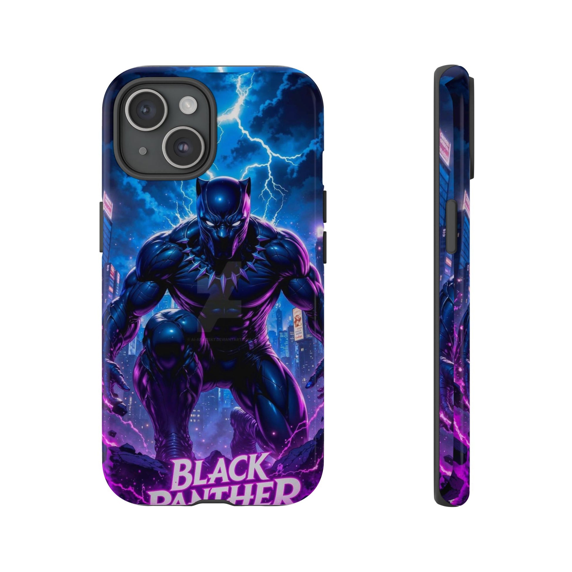 Black Panther Phone Case, Tough Cases for iPhones, Samsung, and Pixel