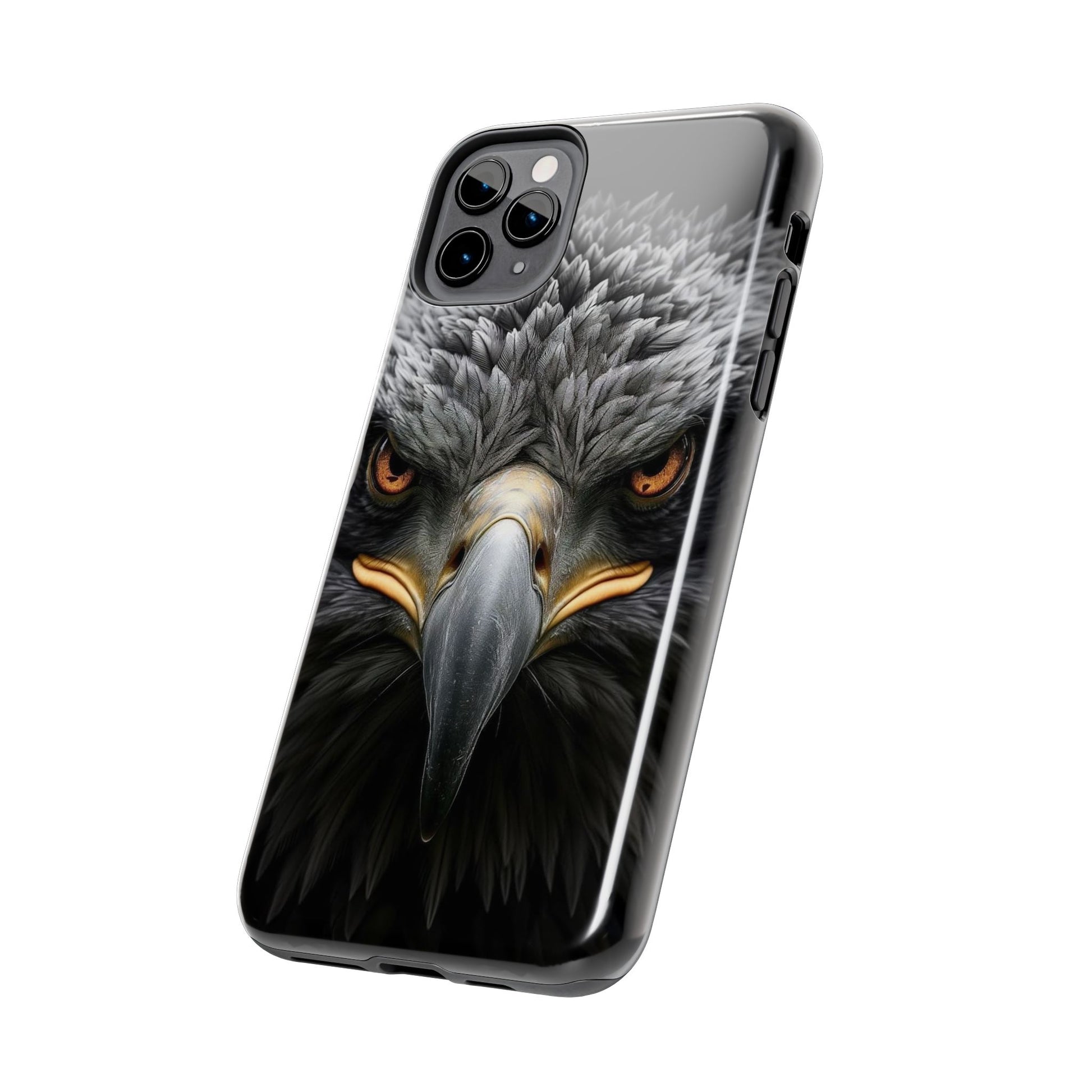 Mean Eagle Stare Theme Phone Cases for iPhones & Samsung Phones