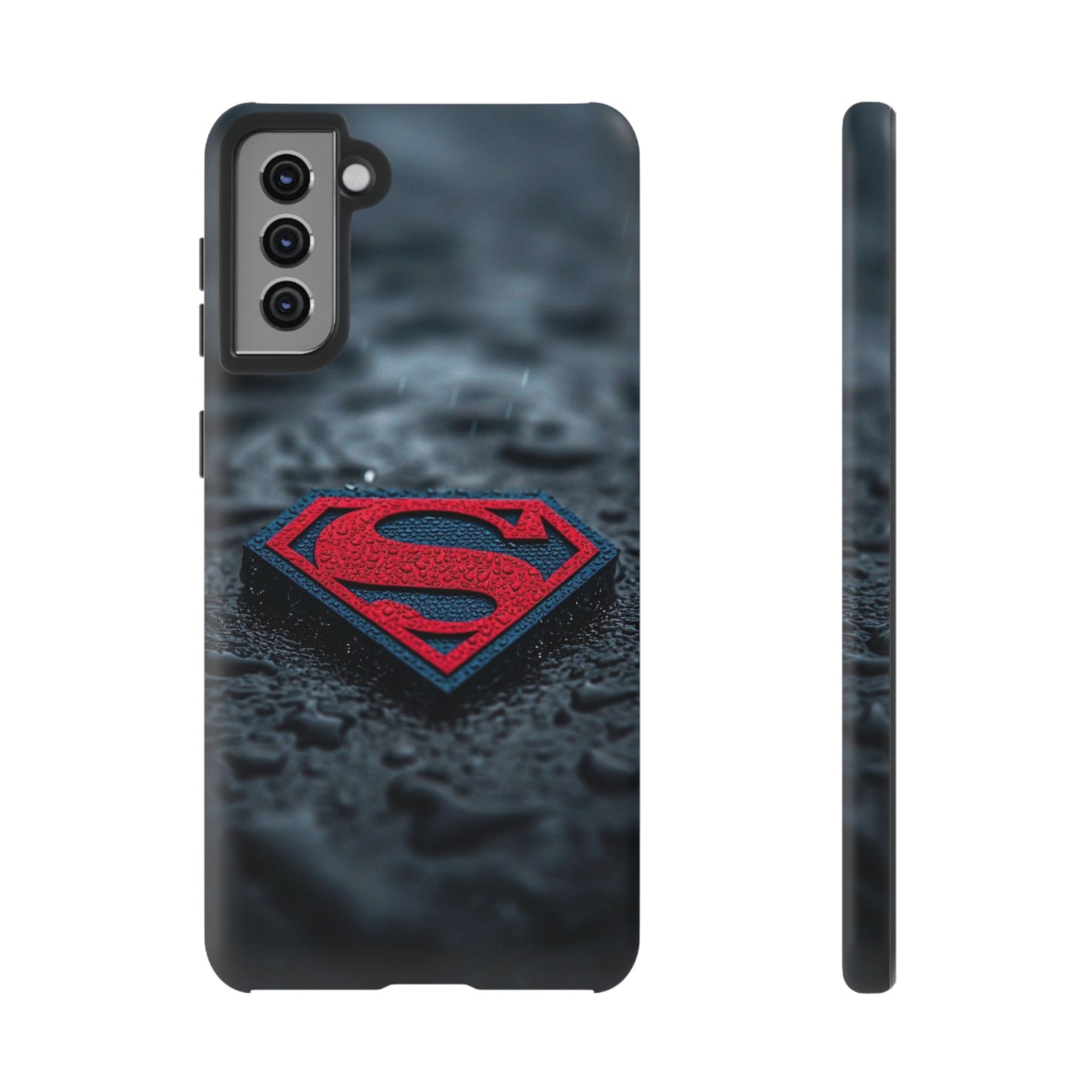 Superman Logo Tough Cases for iPhones, Samsung, and Pixel
